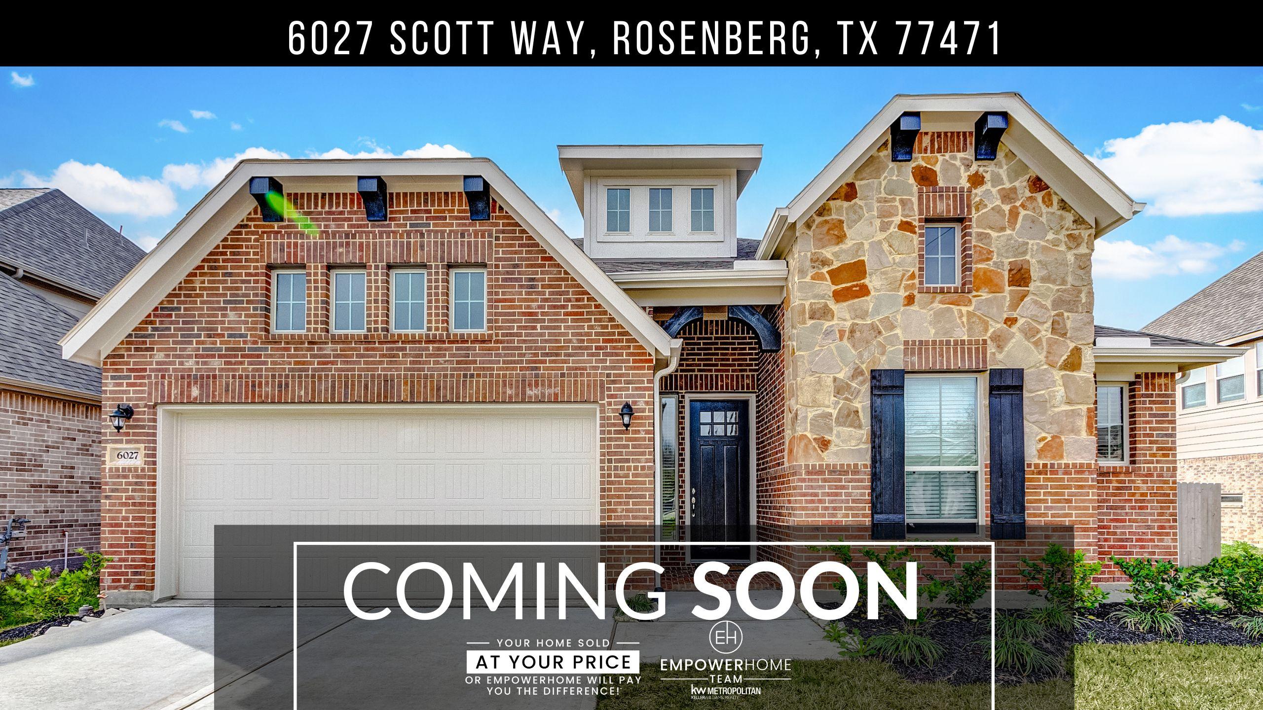 6027 Scott Way, Rosenberg, TX 77471