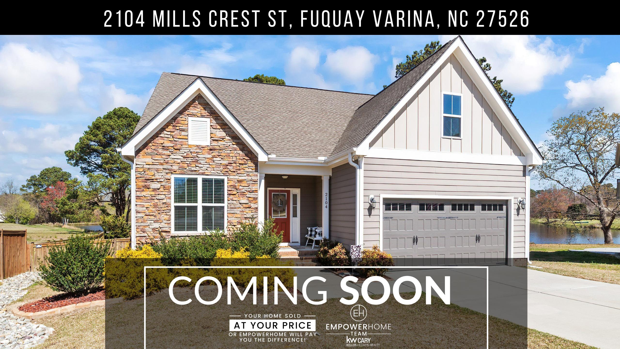 2104 Mills Crest St, Fuquay Varina, NC 27526