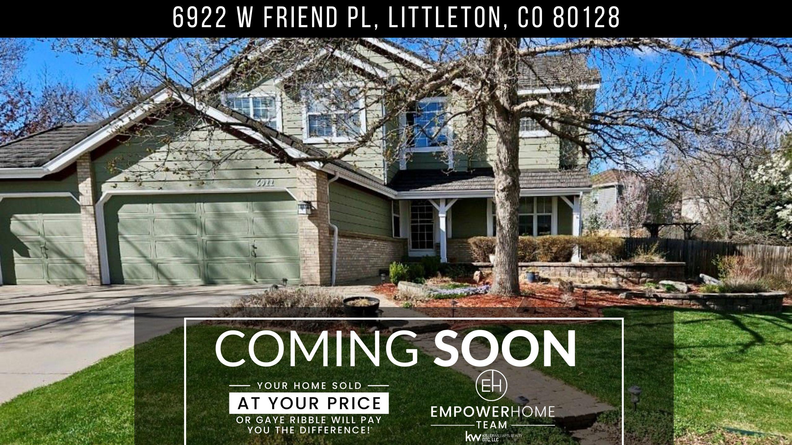 6922 W Friend Place, Littleton, CO 80128