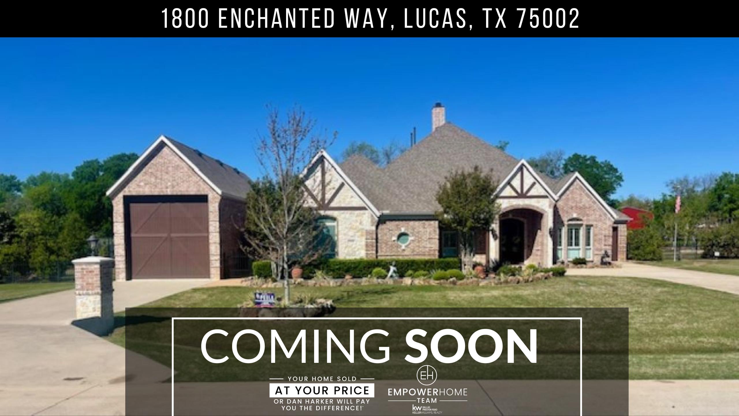 1800 Enchanted Way, Lucas, TX 75002