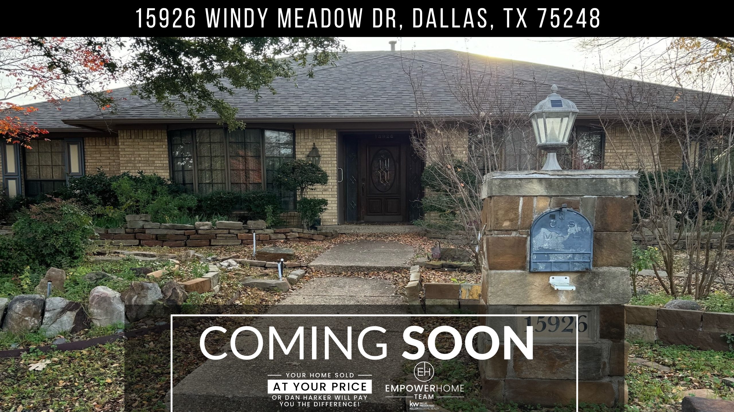 15926 Windy Meadow Dr, Dallas, TX 75248