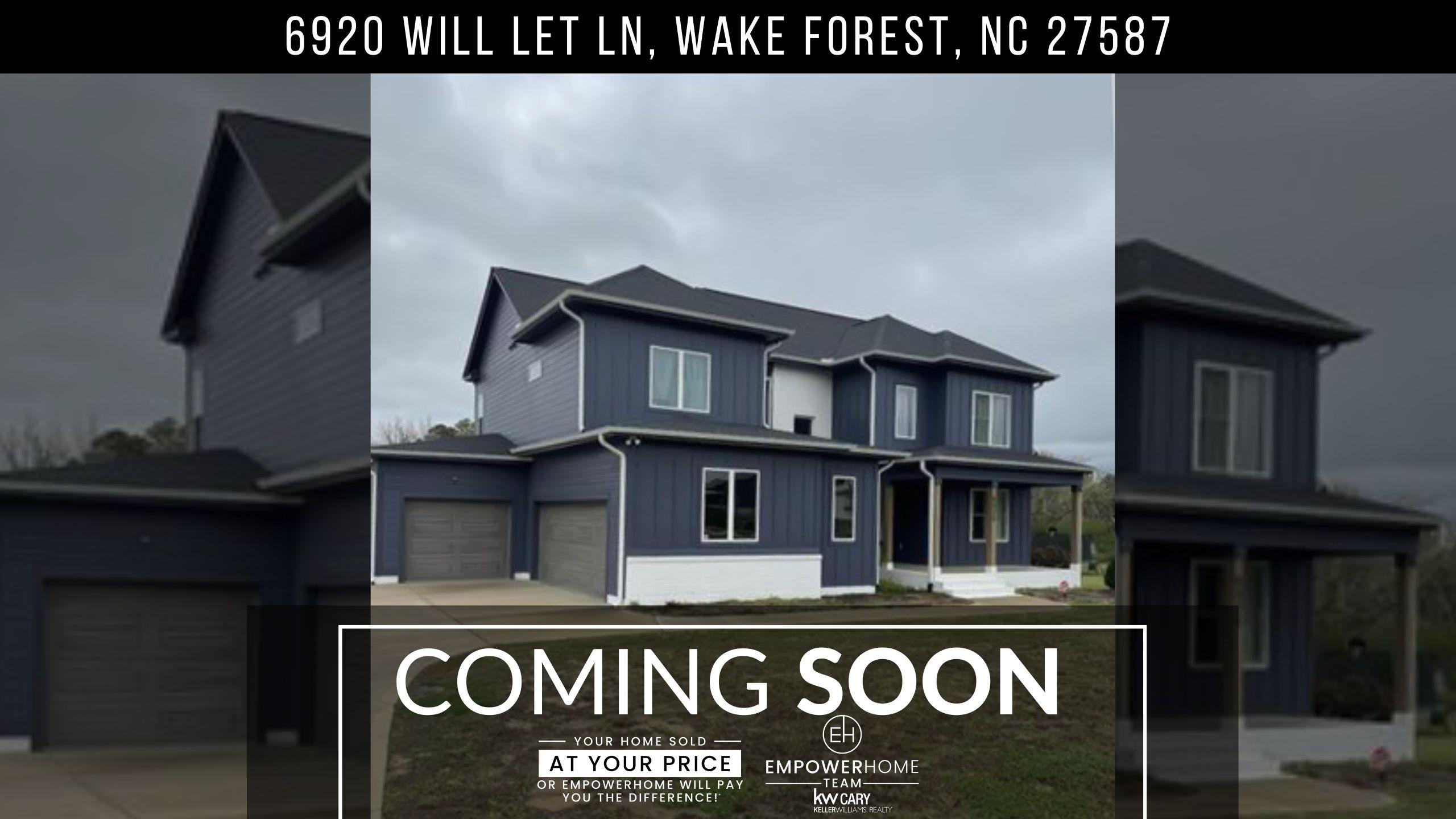 6920 Will Let Ln, Wake Forest, NC 27587