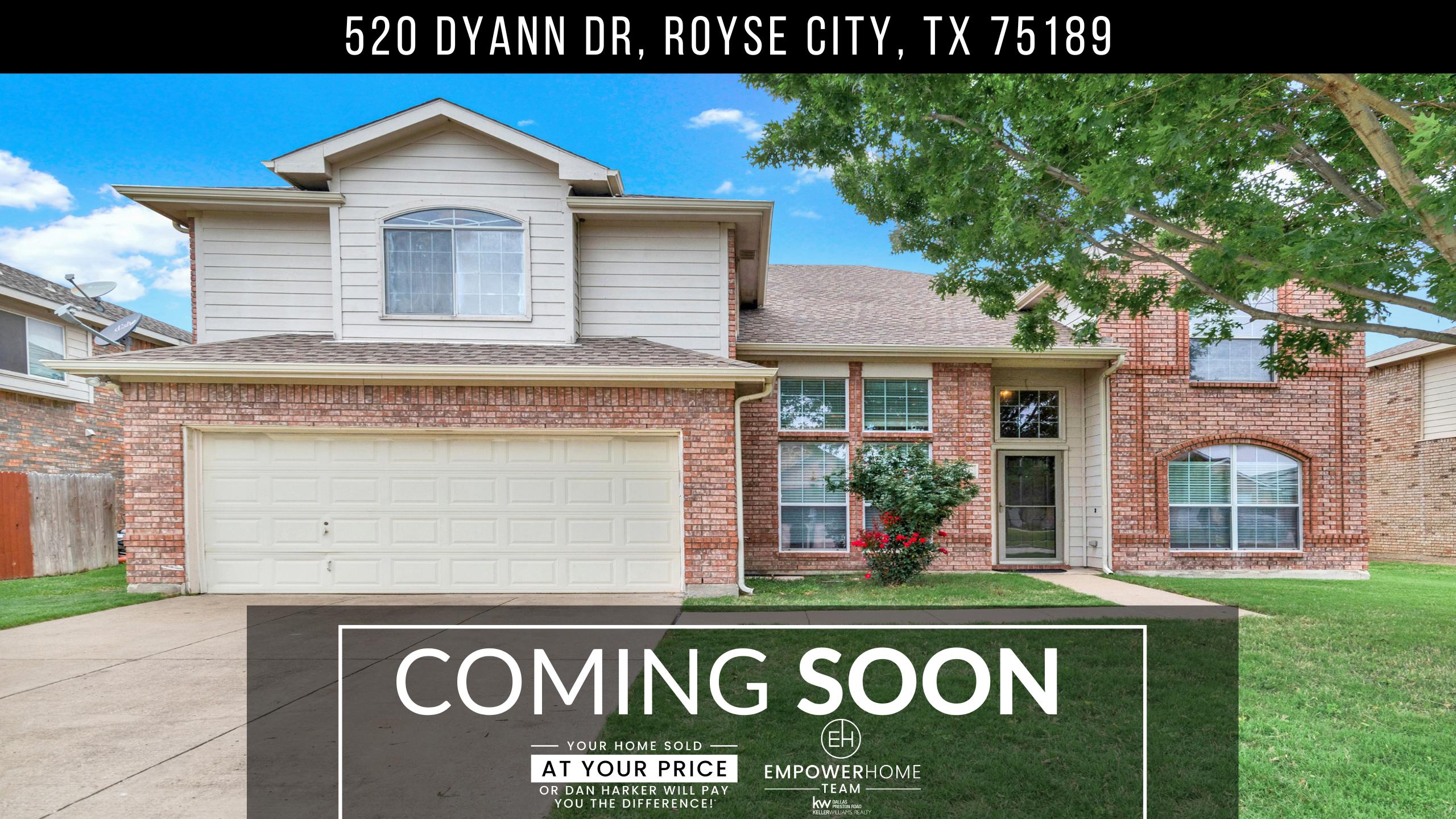 520 Dyann Dr, Royse City, TX 75189