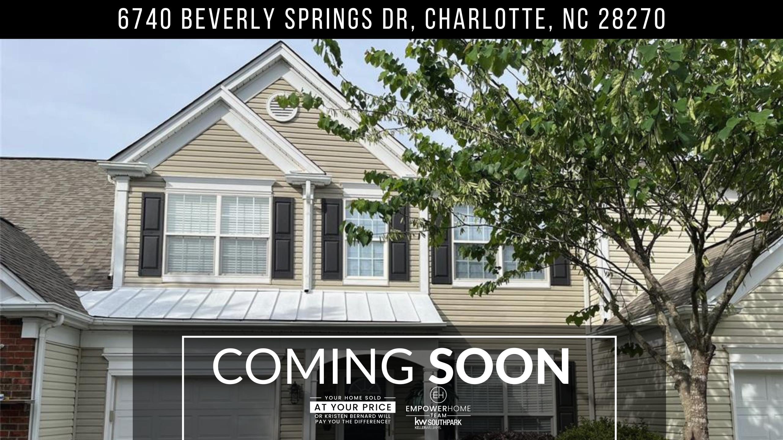 6740 Beverly Springs Dr, Charlotte, NC 28270