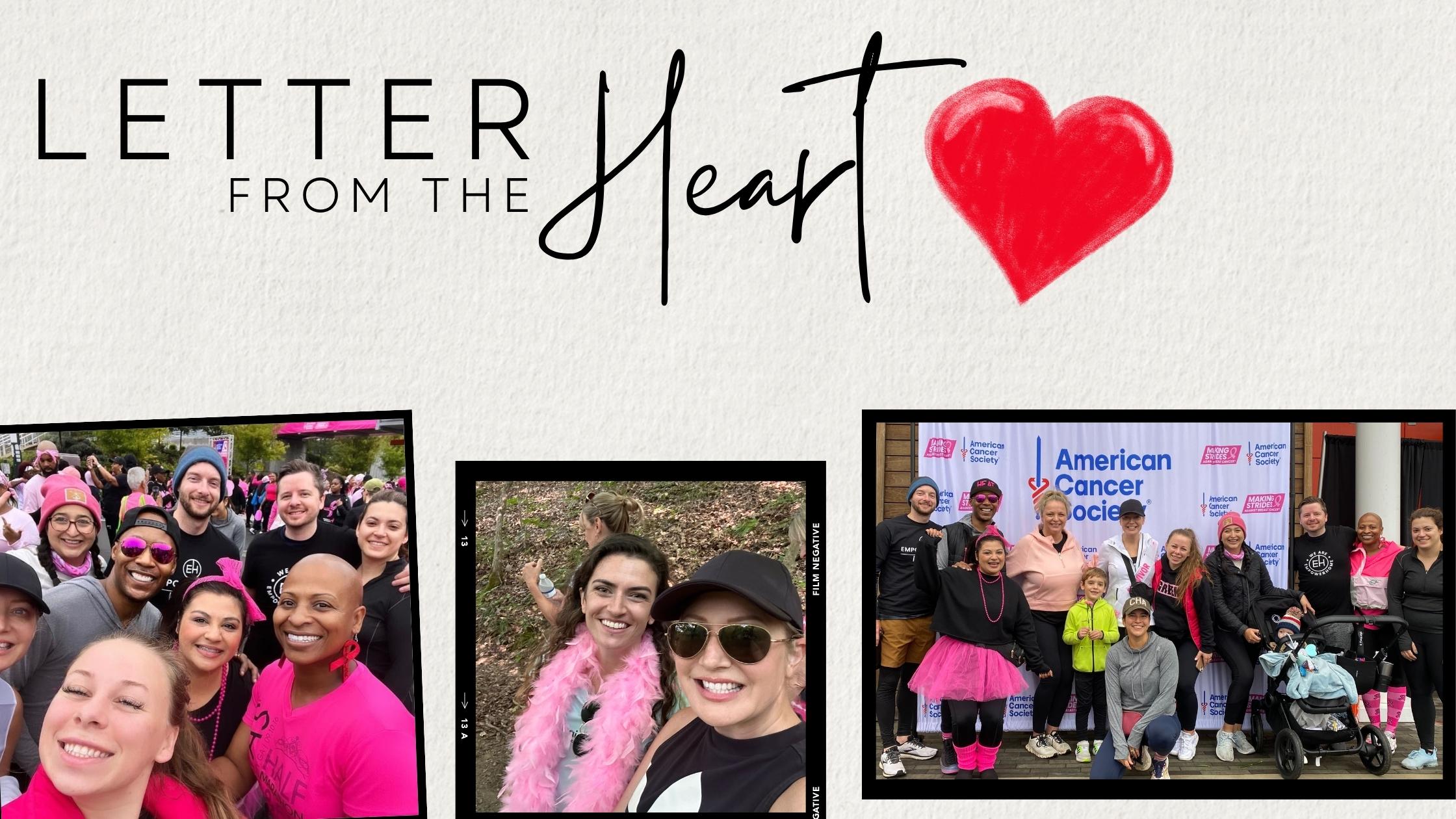 Letter From The Heart from Kristen Bernard from Charlotte, NC – July 2024