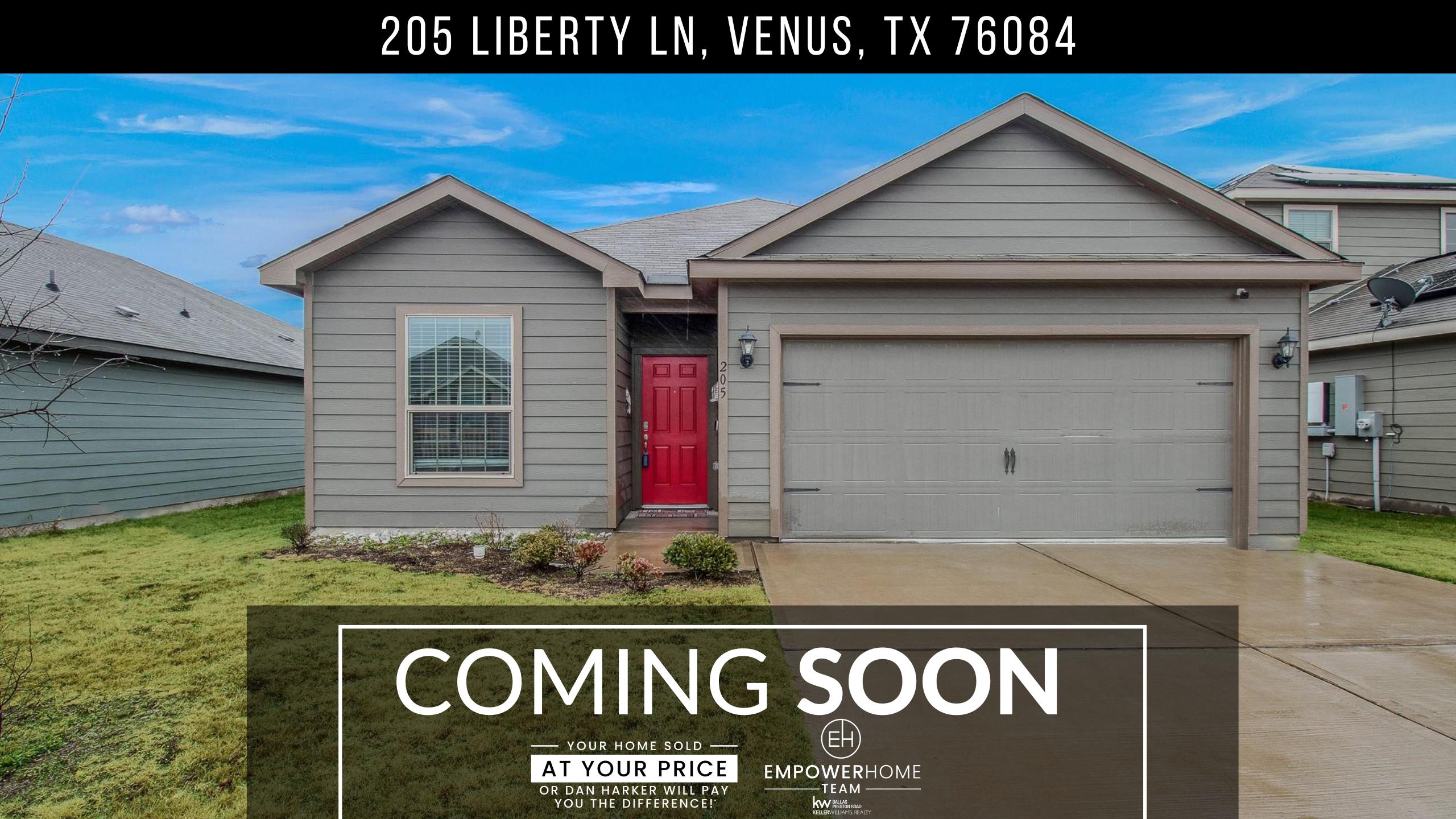 205 Liberty Ln, Venus, TX 76084