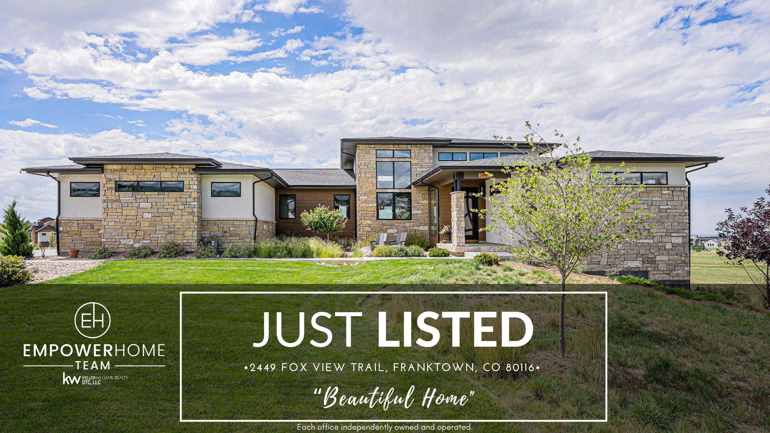 2449 Fox View Trail, Franktown, CO 80116