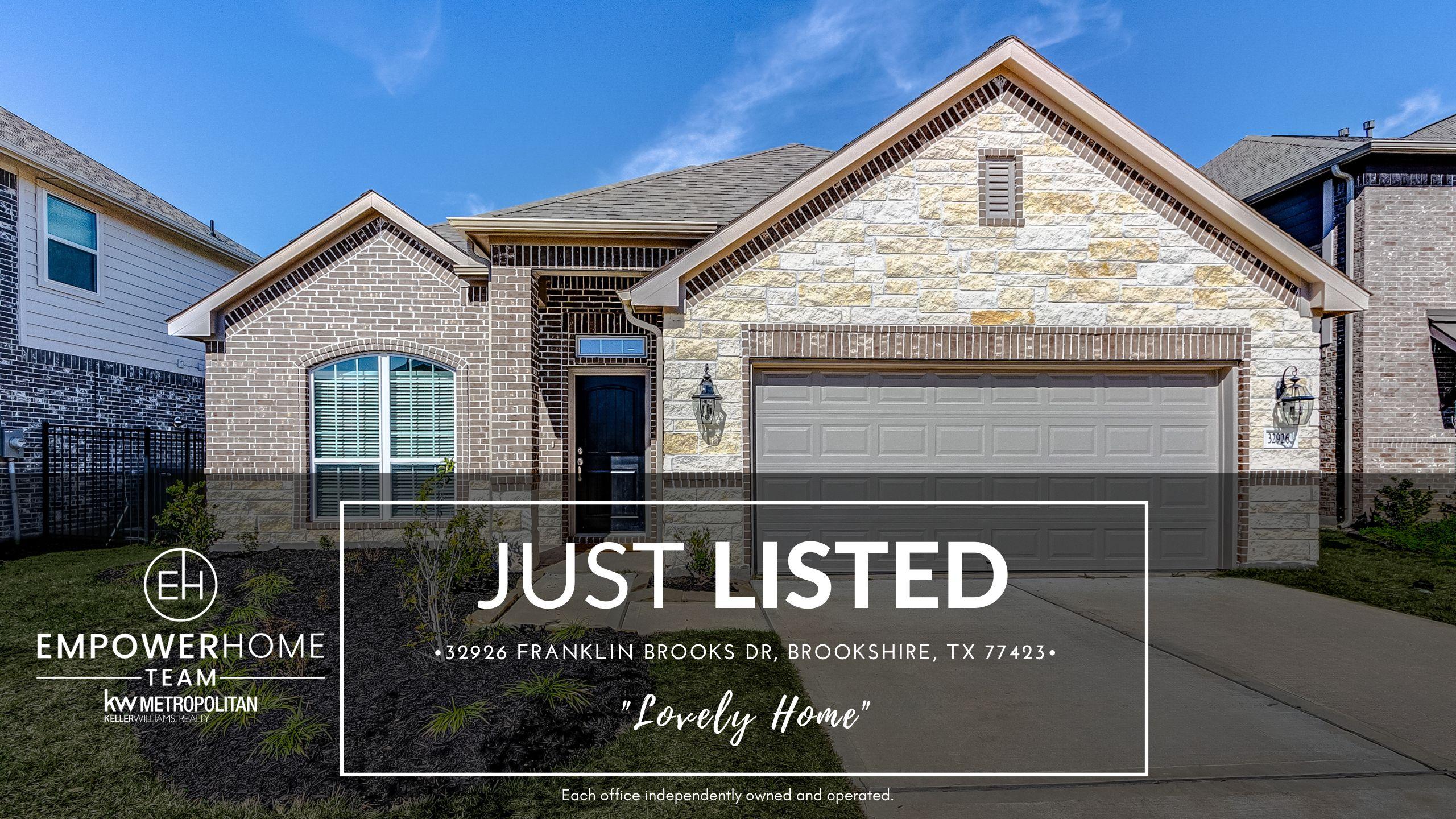 32926 Franklin Brooks Dr, Brookshire, TX 77423