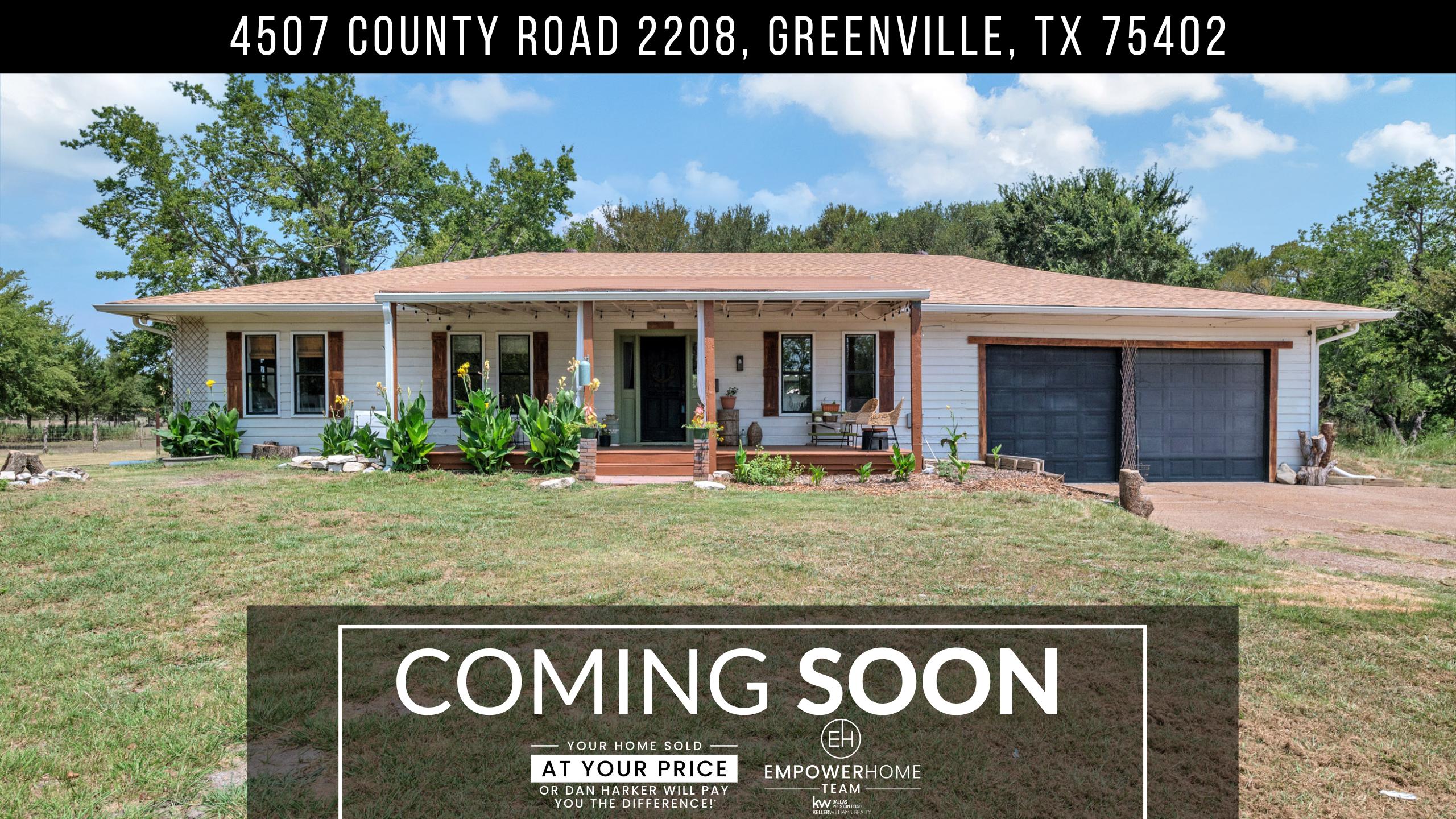 4507 County Road 2208, Greenville, TX 75402