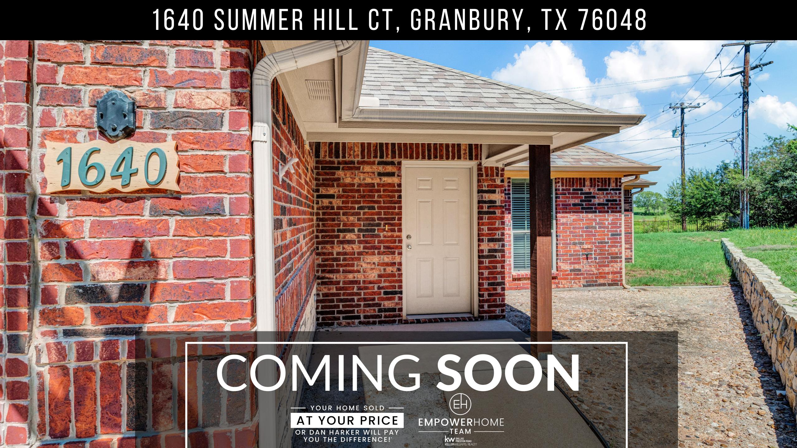 1640 Summer Hill Ct, Granbury, TX 76048