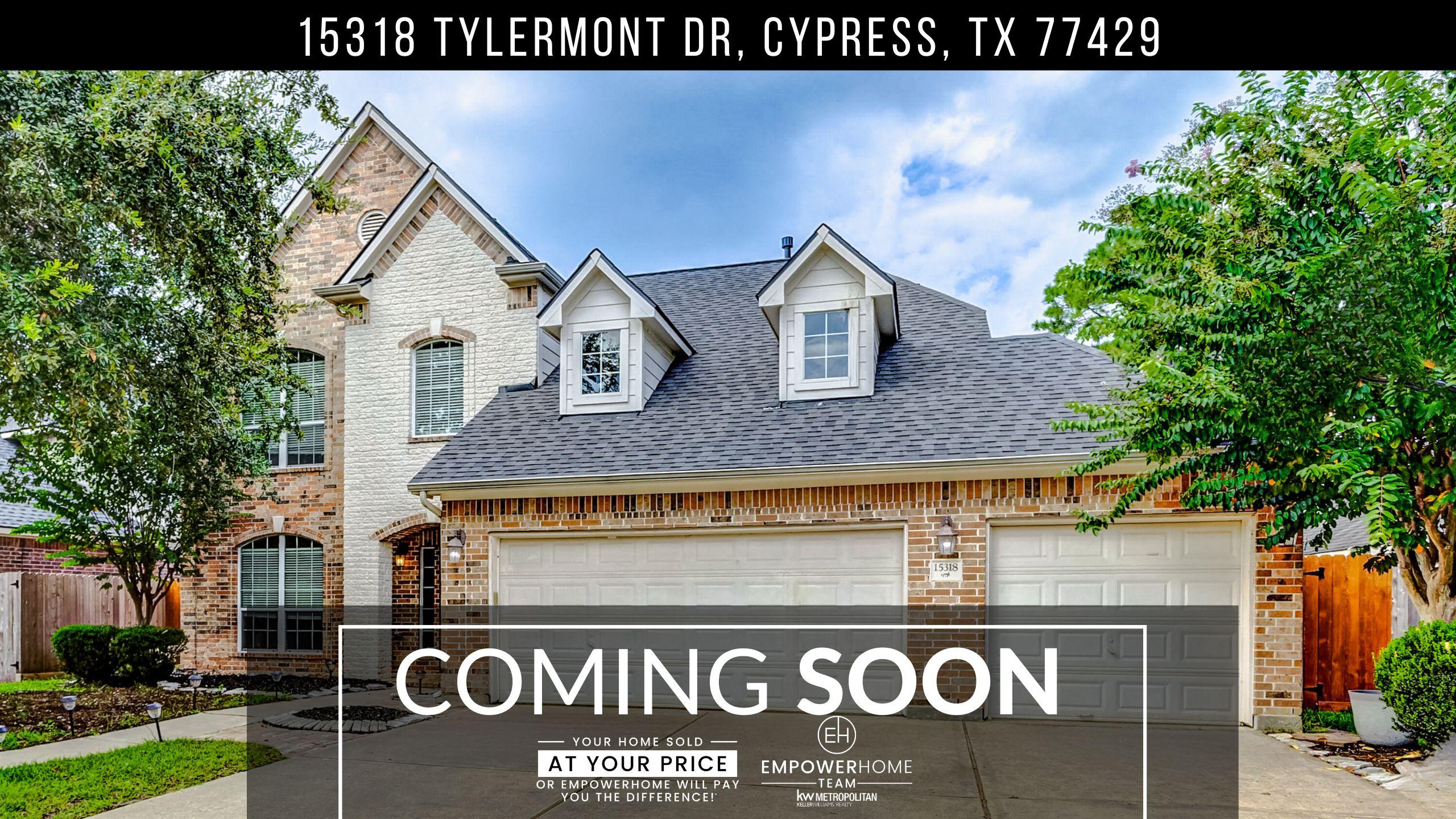 15318 Tylermont Dr, Cypress, TX 77429