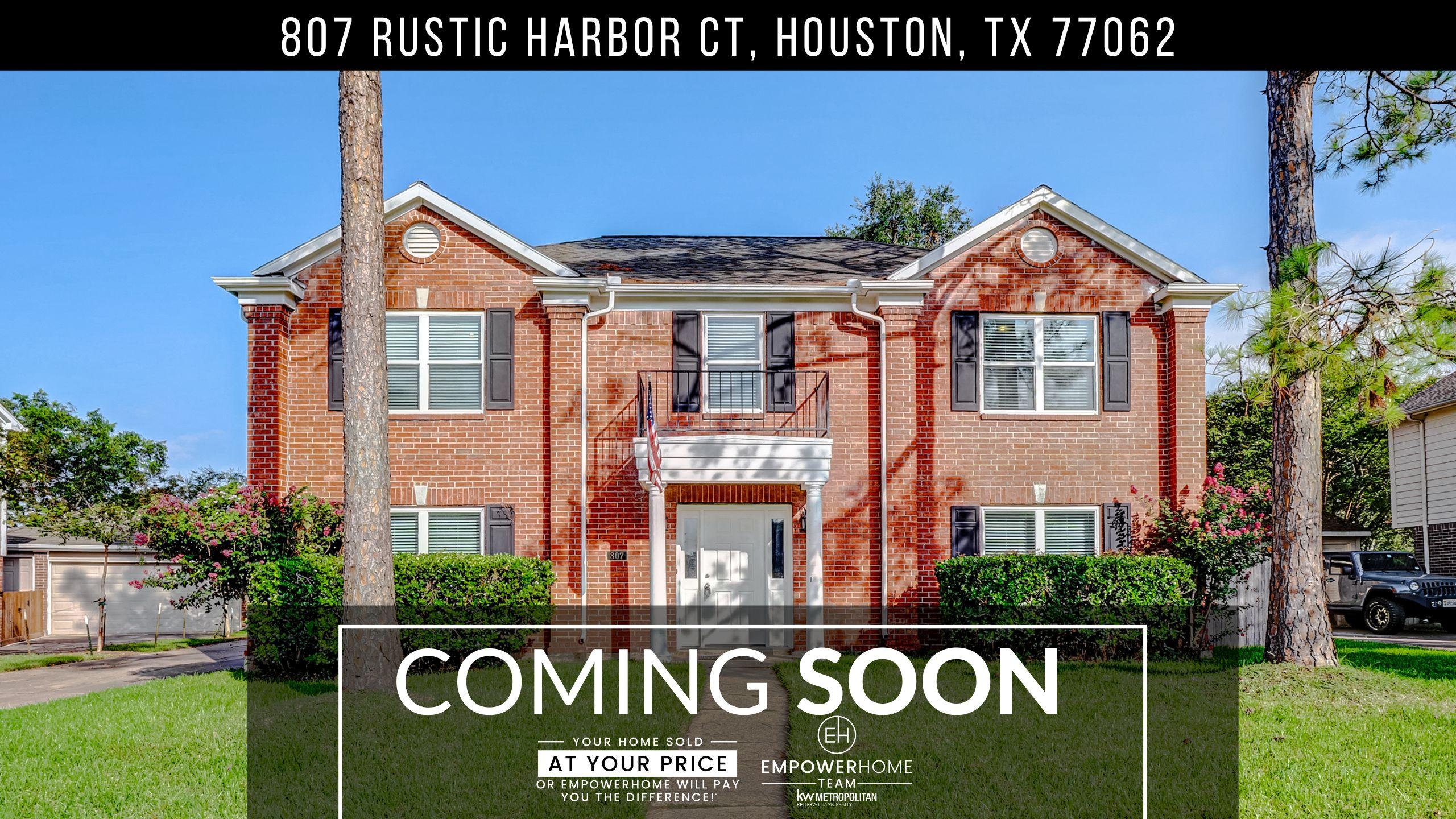 807 Rustic Harbor Ct, Houston, TX 77062