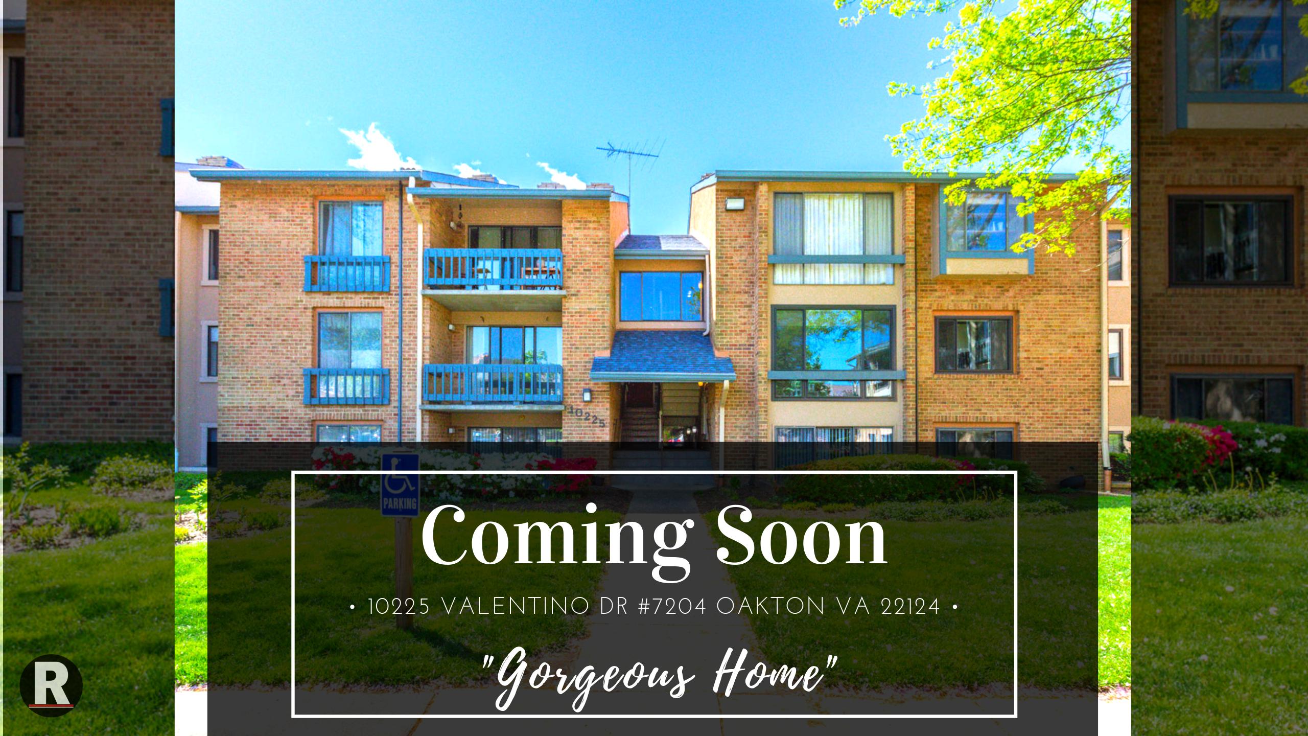 Coming Soon! 10225 Valentino Dr #7204 Oakton VA 22124