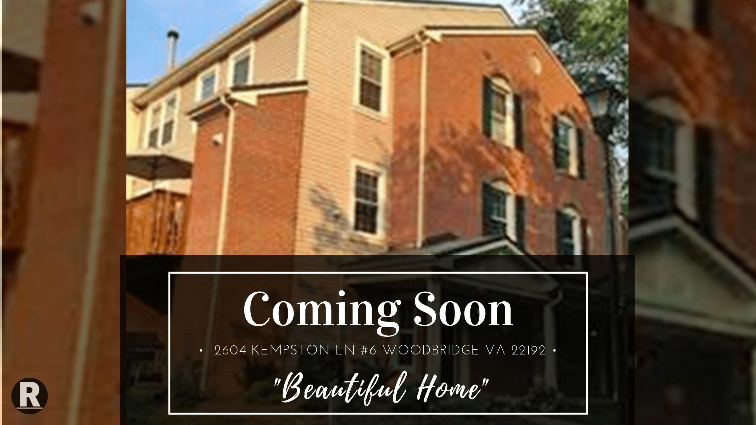 Coming Soon! 12604 Kempston Ln #6 Woodbridge VA 22192