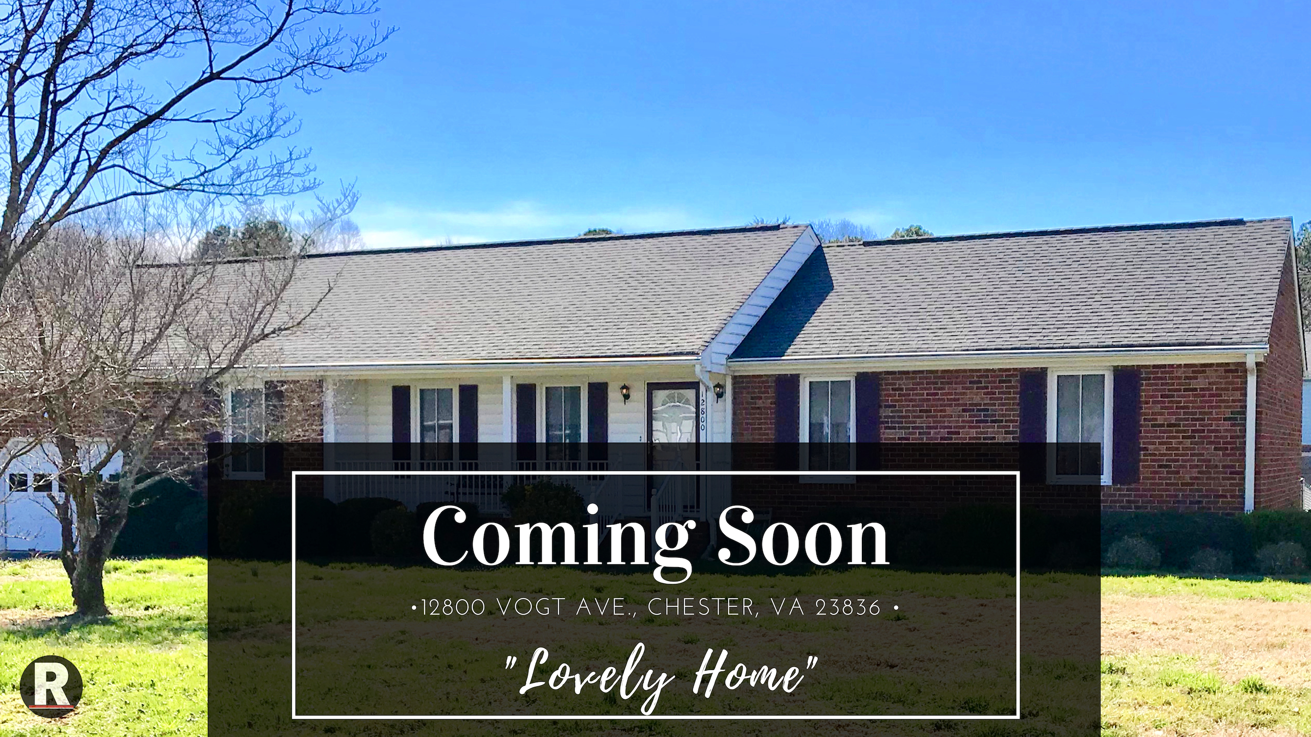 Coming Soon! 12800 Vogt Ave., Chester, VA 23836