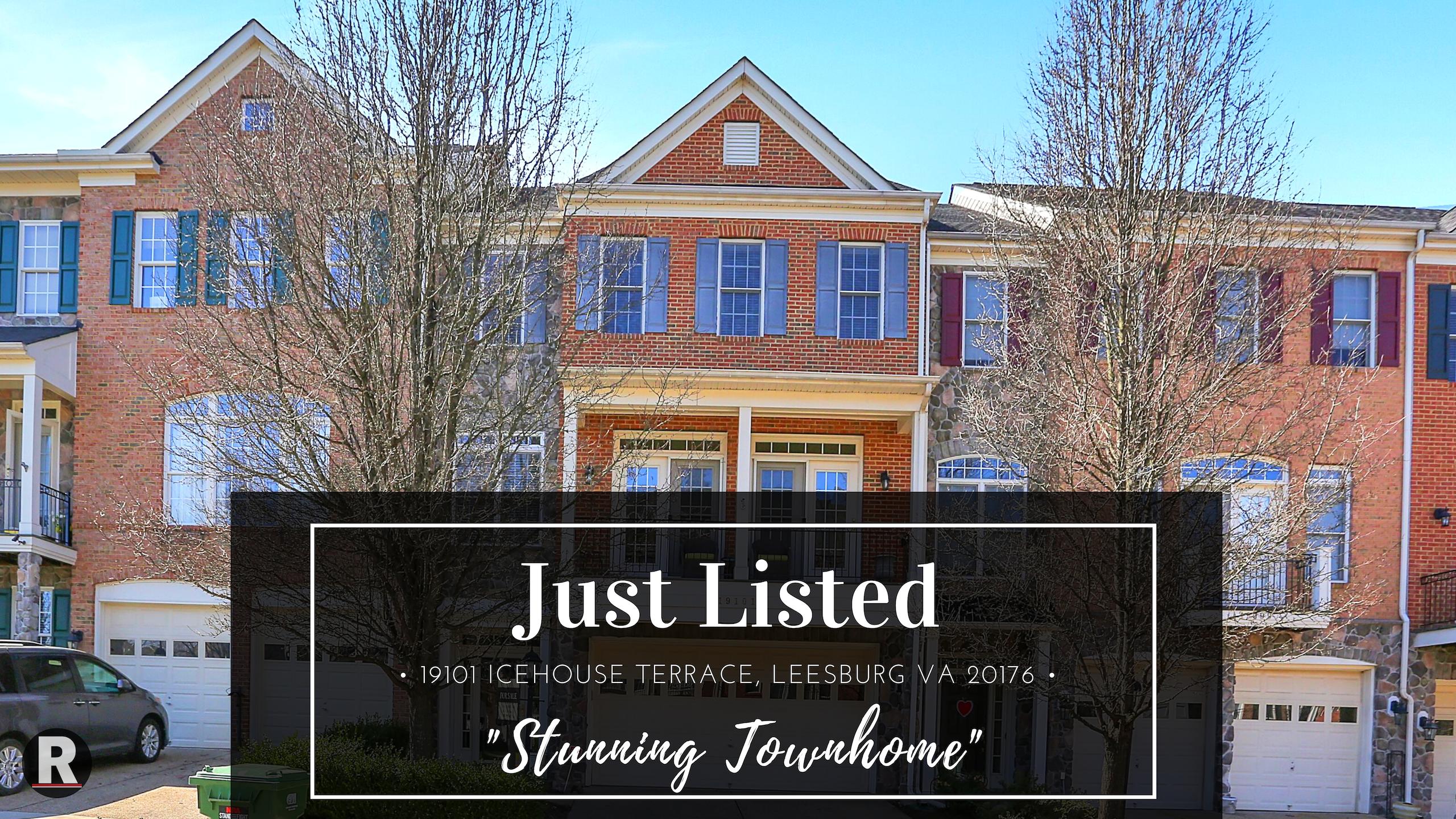 Just Listed! 19101 Icehouse Terrace, Leesburg VA 20176