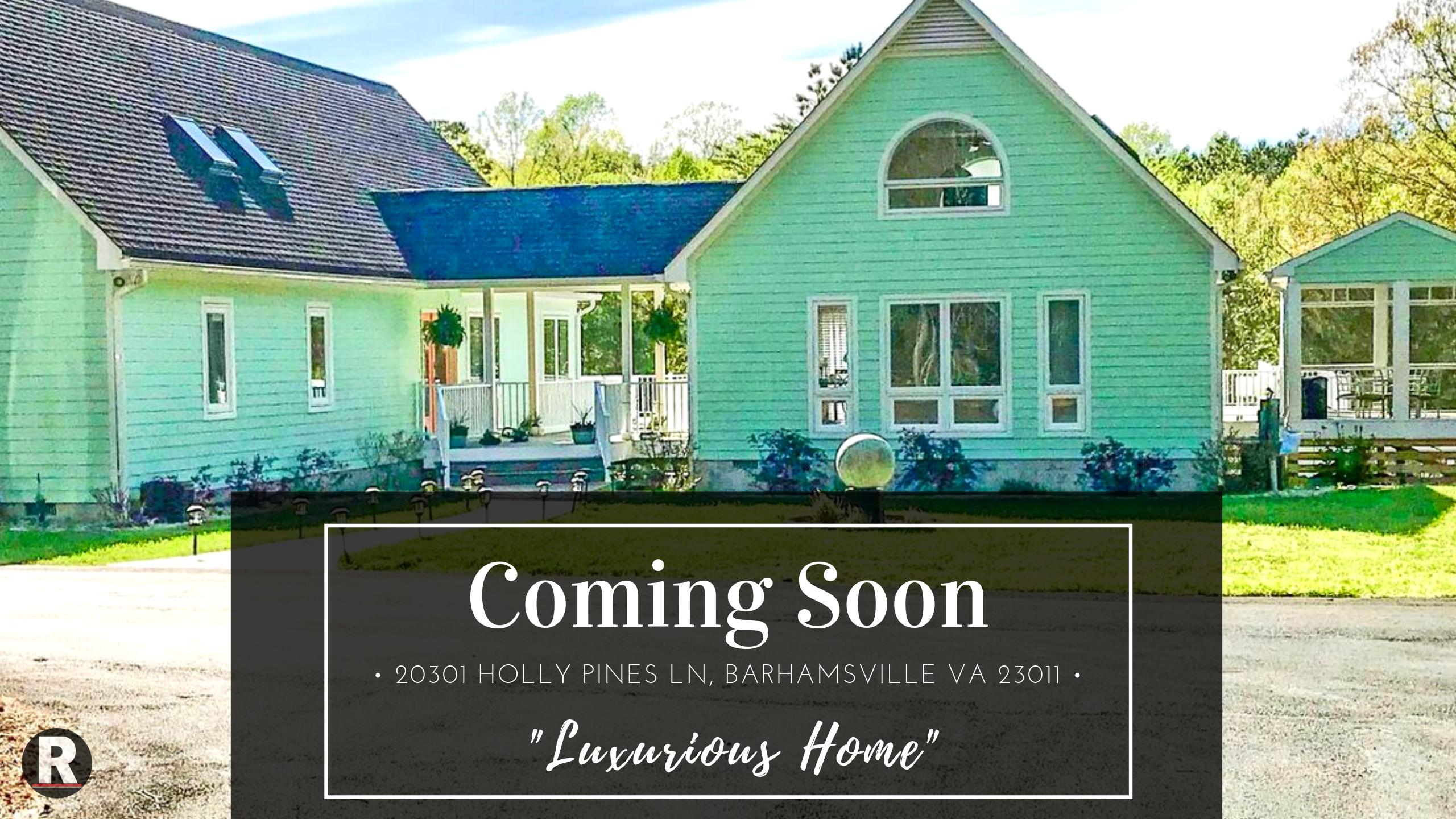 Coming Soon! 20301 Holly Pines Ln, Barhamsville VA 23011