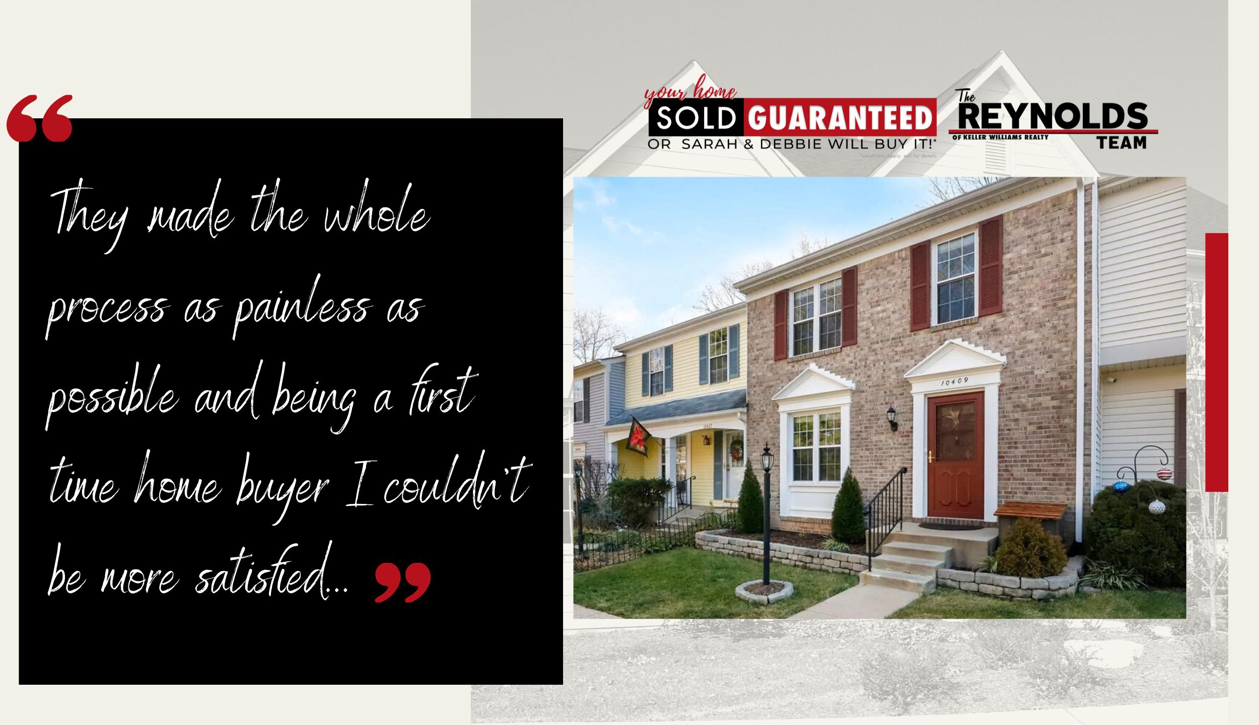 We love helping first-time home-buyers find their dream home!