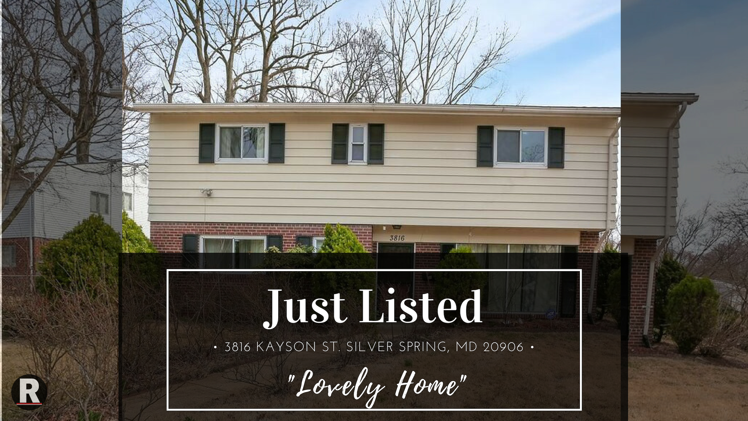 Just Listed! 3816 Kayson St. Silver Spring, MD 20906