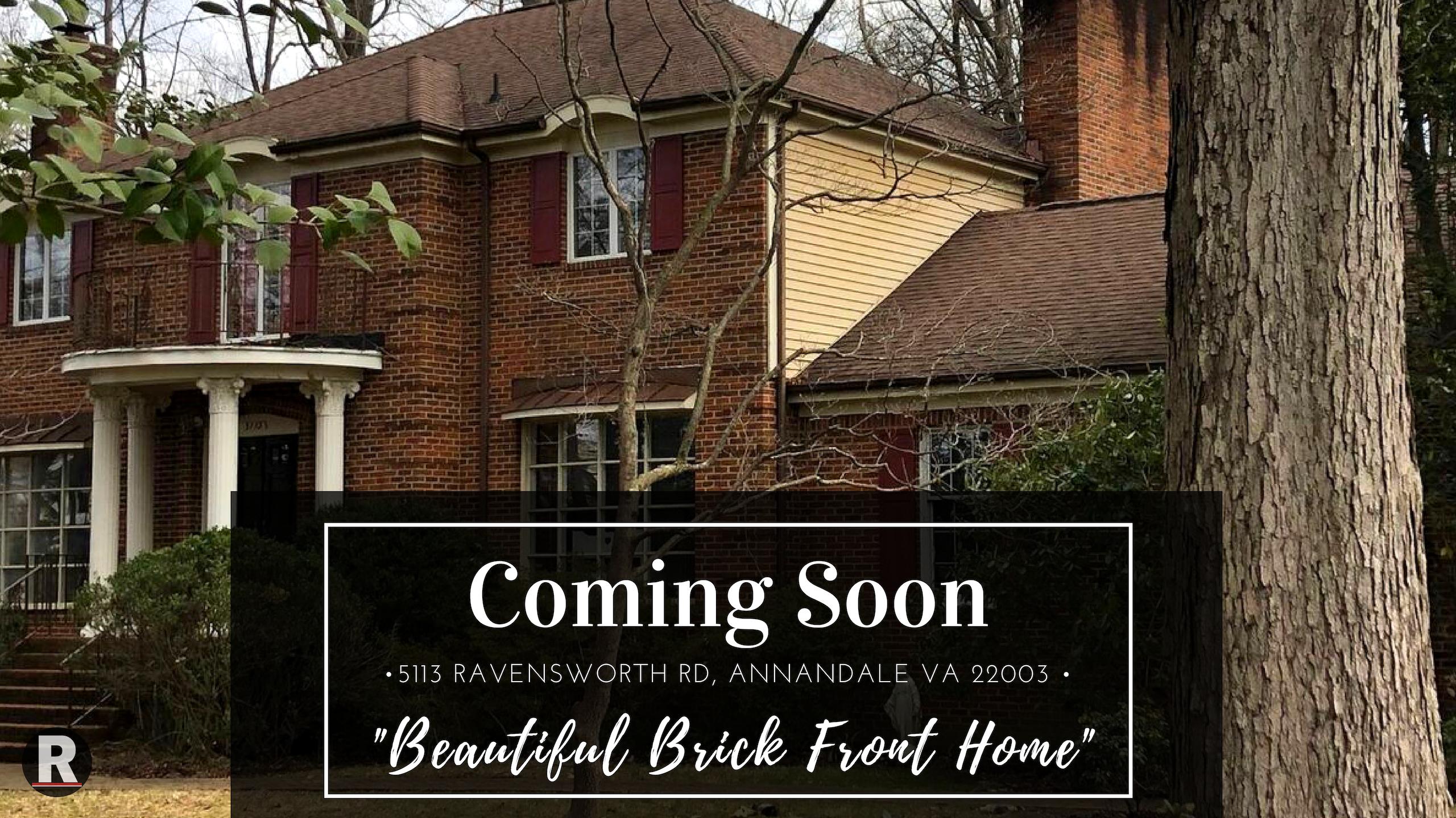 Coming Soon! 5113 Ravensworth Rd, Annandale VA 22003