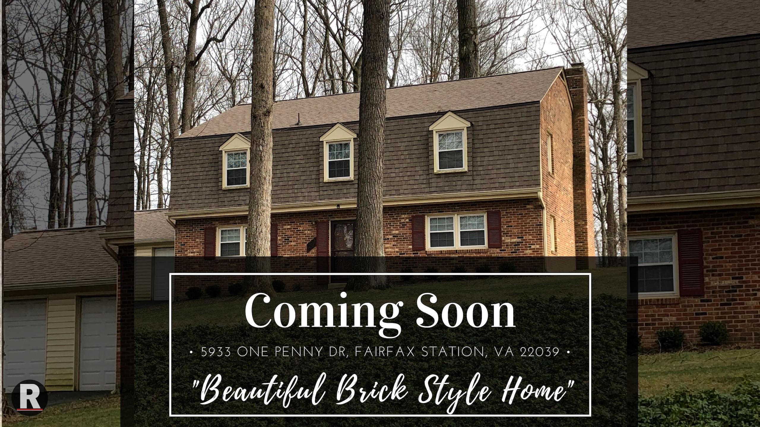 Coming Soon! 5933 One Penny Dr, Fairfax Station, VA 22039