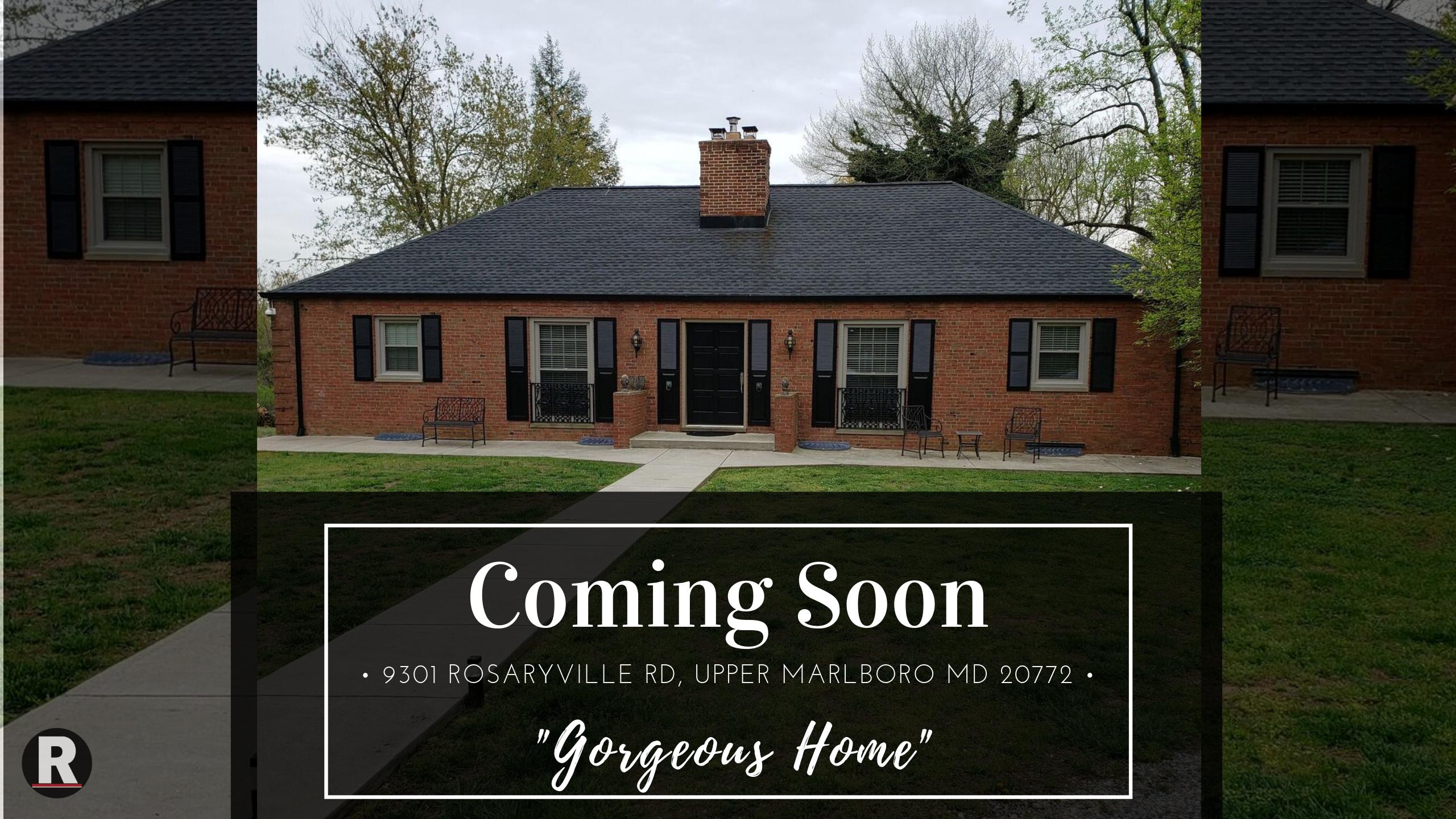 Coming Soon! 9301 Rosaryville Rd, Upper Marlboro MD 20772