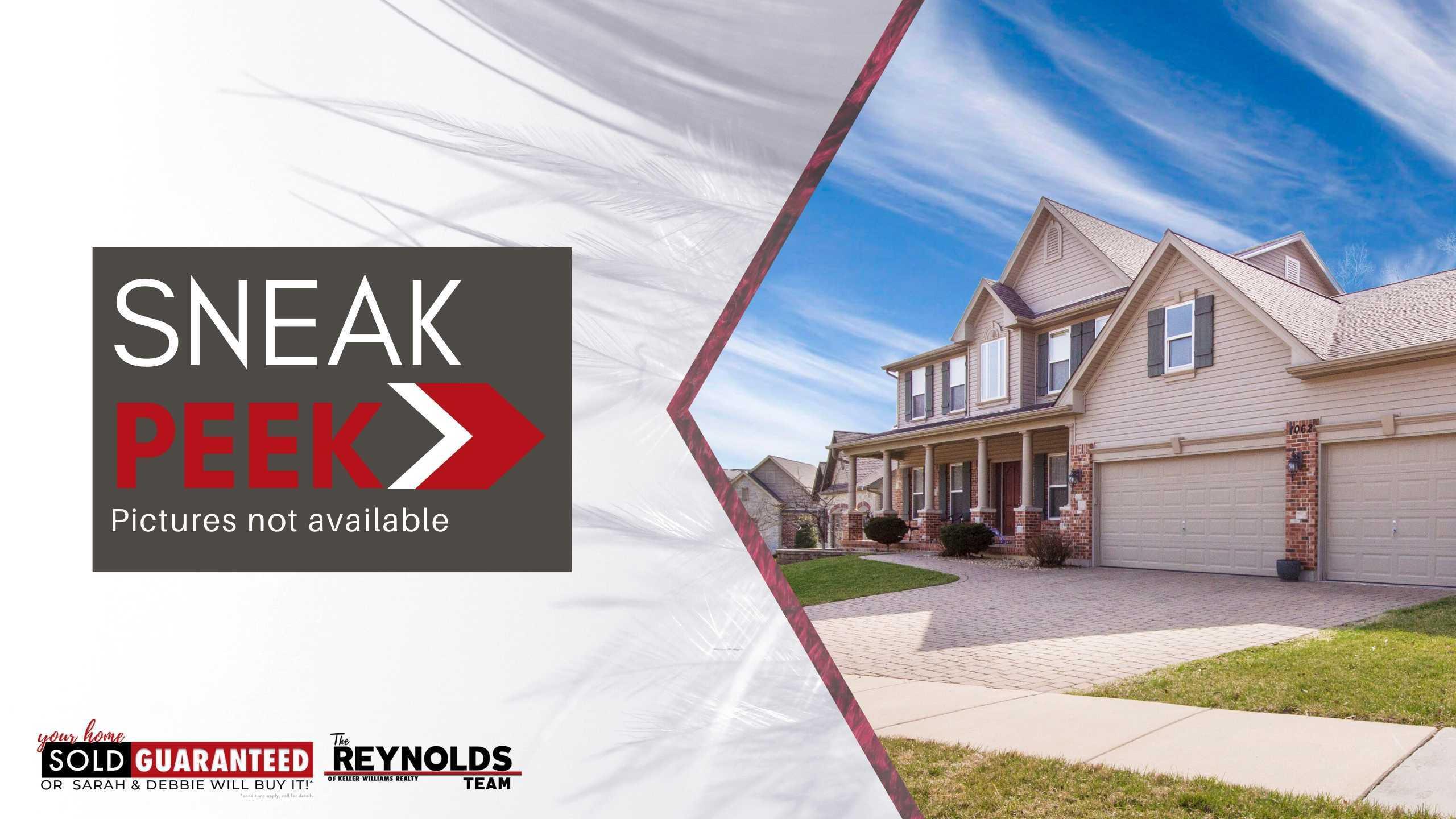 The Reynolds Team Weekly List of Sneak Peek Homes for June 11