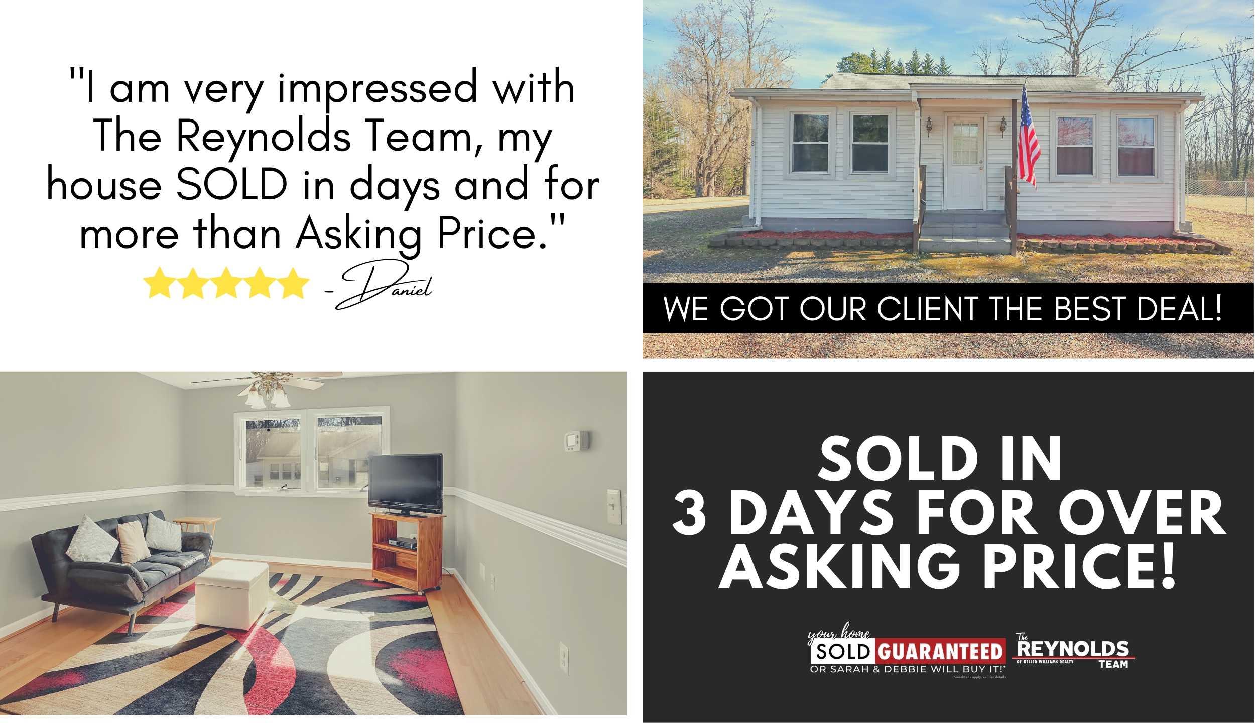 We Got Our Client The BEST Deal! SOLD In 3 Days For OVER Asking Price!