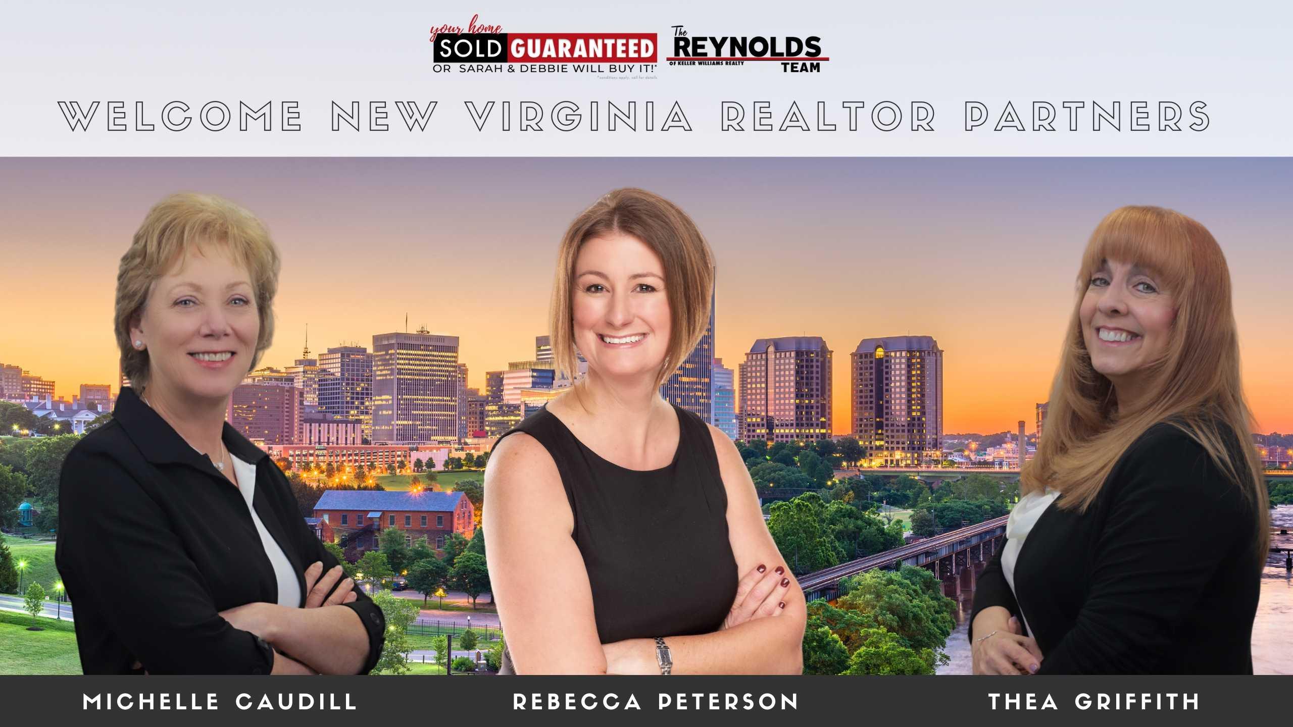Welcome New Virginia Realtor Partners
