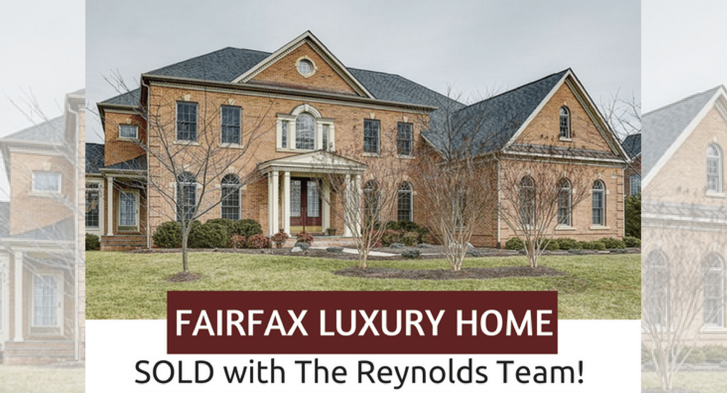 Fairfax Luxury Home SOLD with The Reynolds Team!