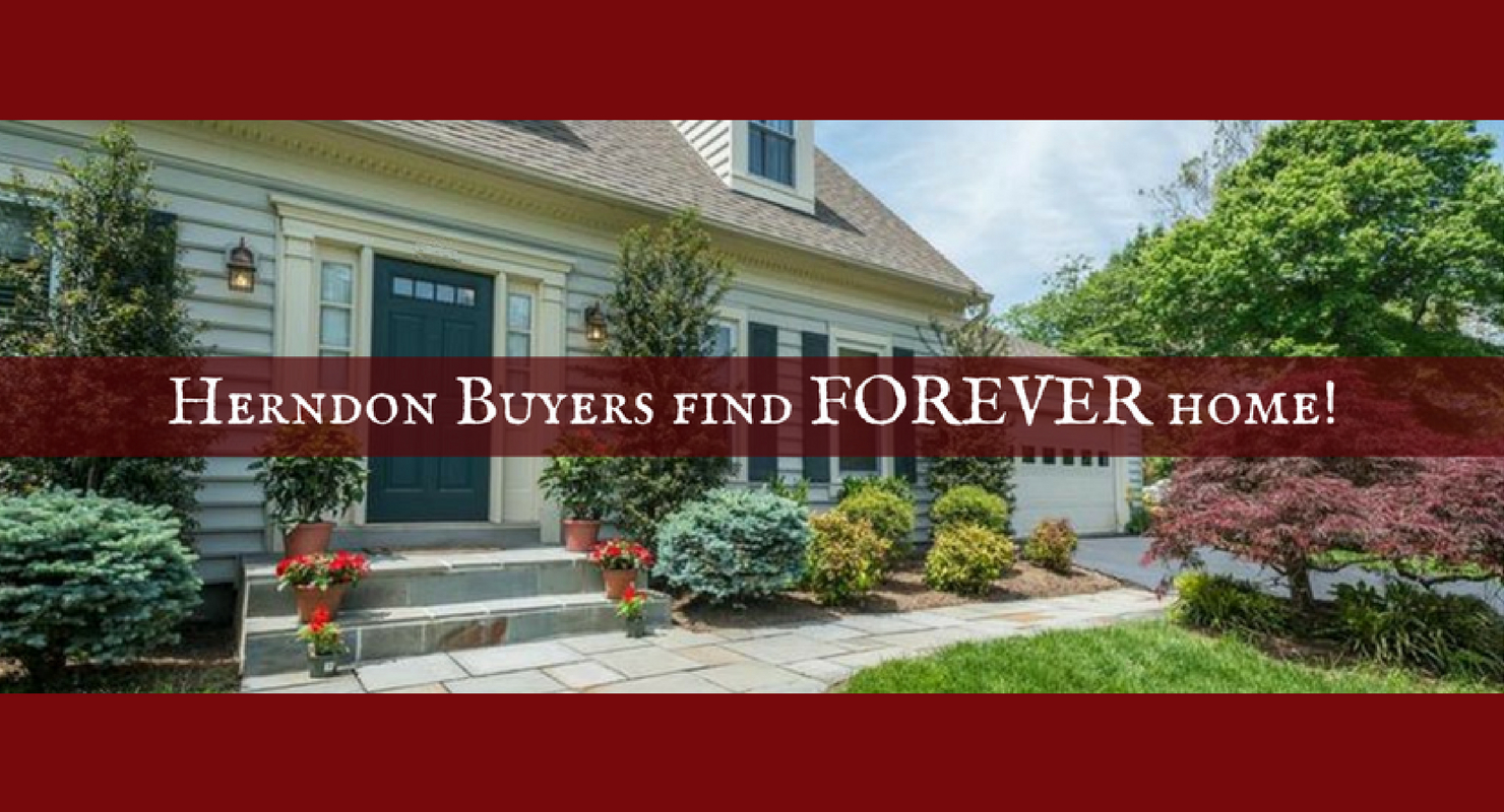 Herndon Buyers find FOREVER home!