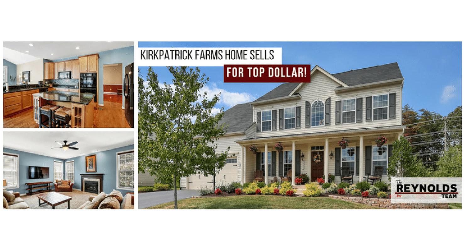 Kirkpatrick Farms Home Sells for TOP DOLLAR!