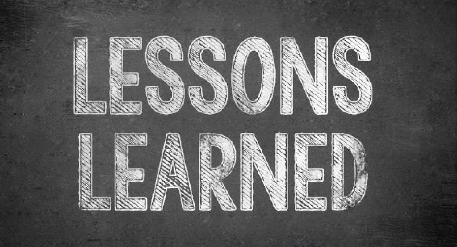 The Greatest Lesson Ever Learned