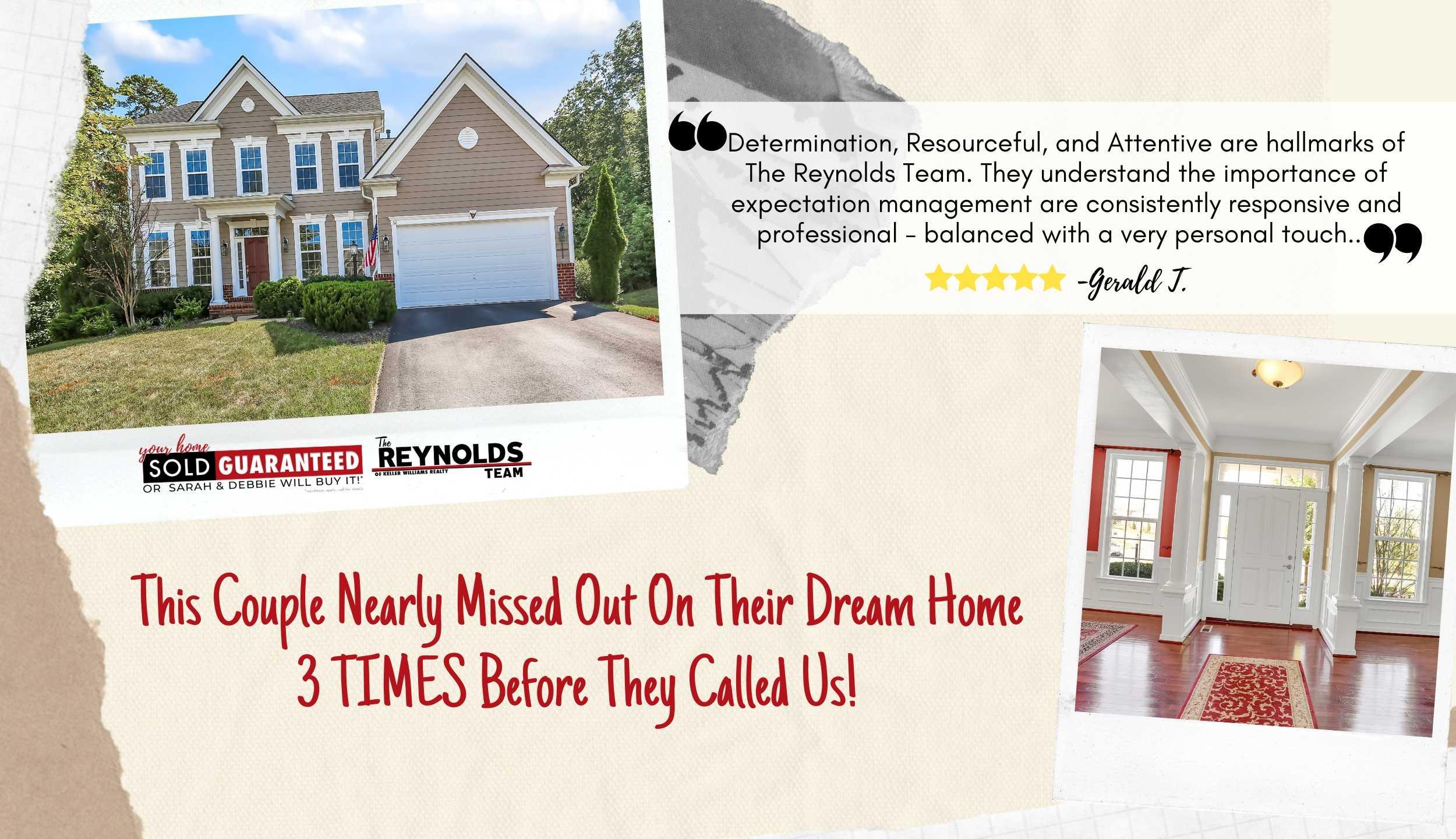 This Couple Nearly Missed Out On Their Dream Home 3 TIMES Before They Called Us!