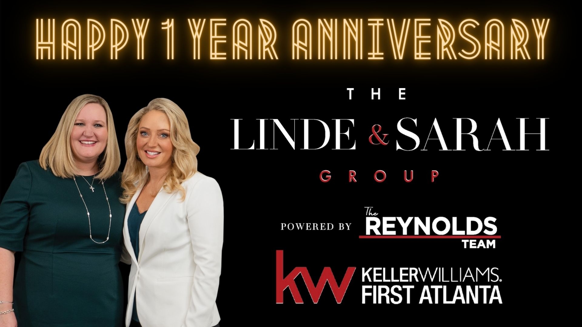 Celebrating The Linde & Sarah Group’s 1-Year Anniversary!