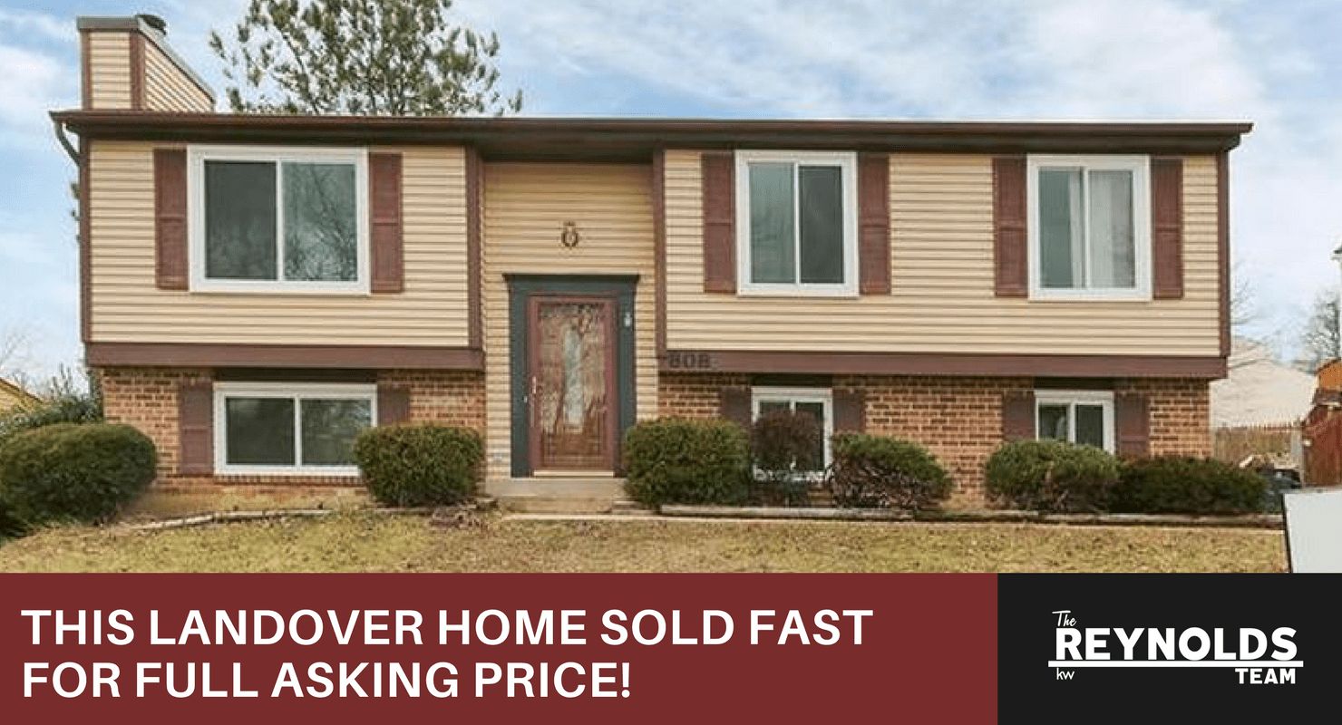 This Landover Home Sold Fast for FULL ASKING PRICE!