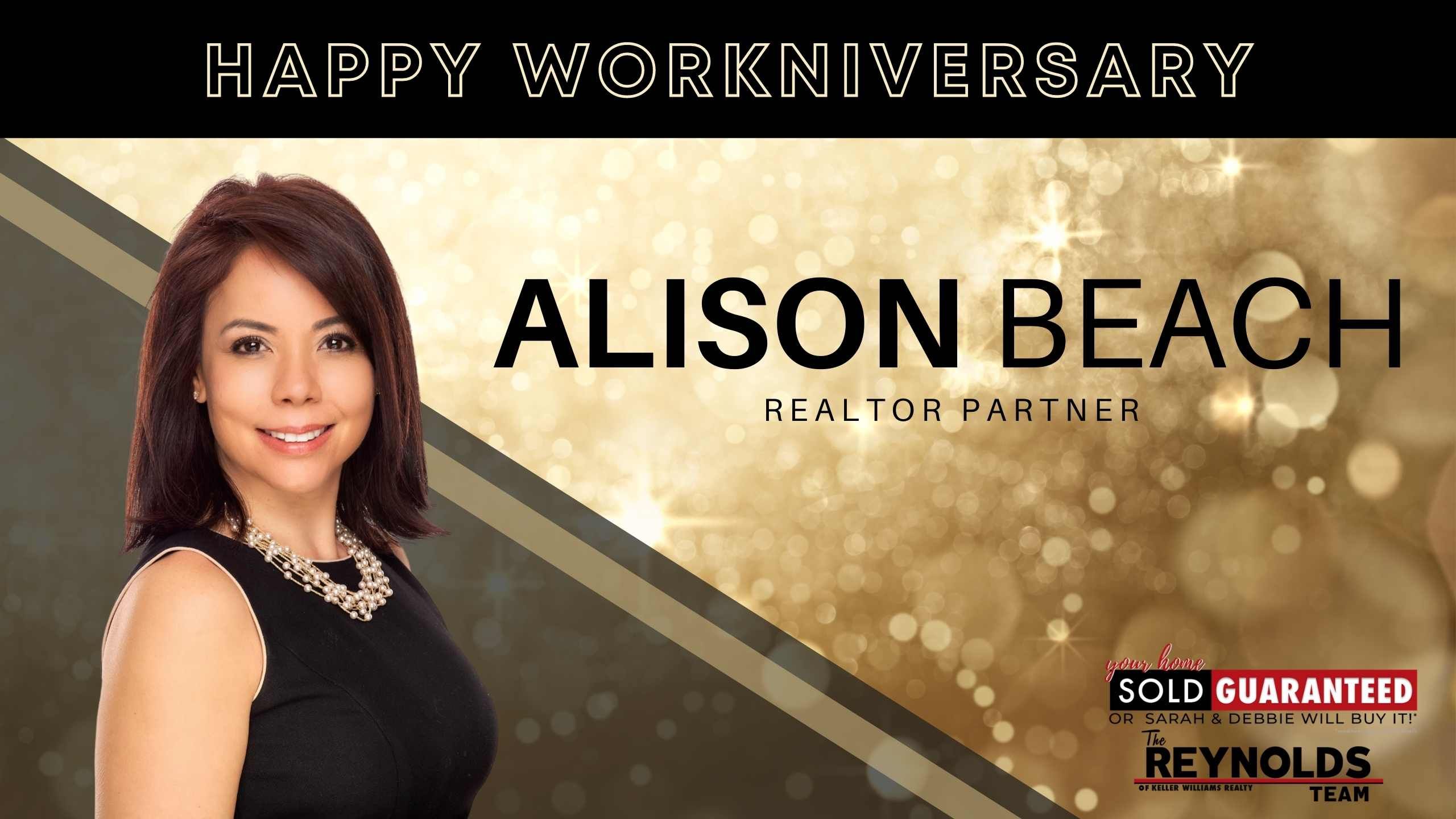 Happy Workniversary, Alison!