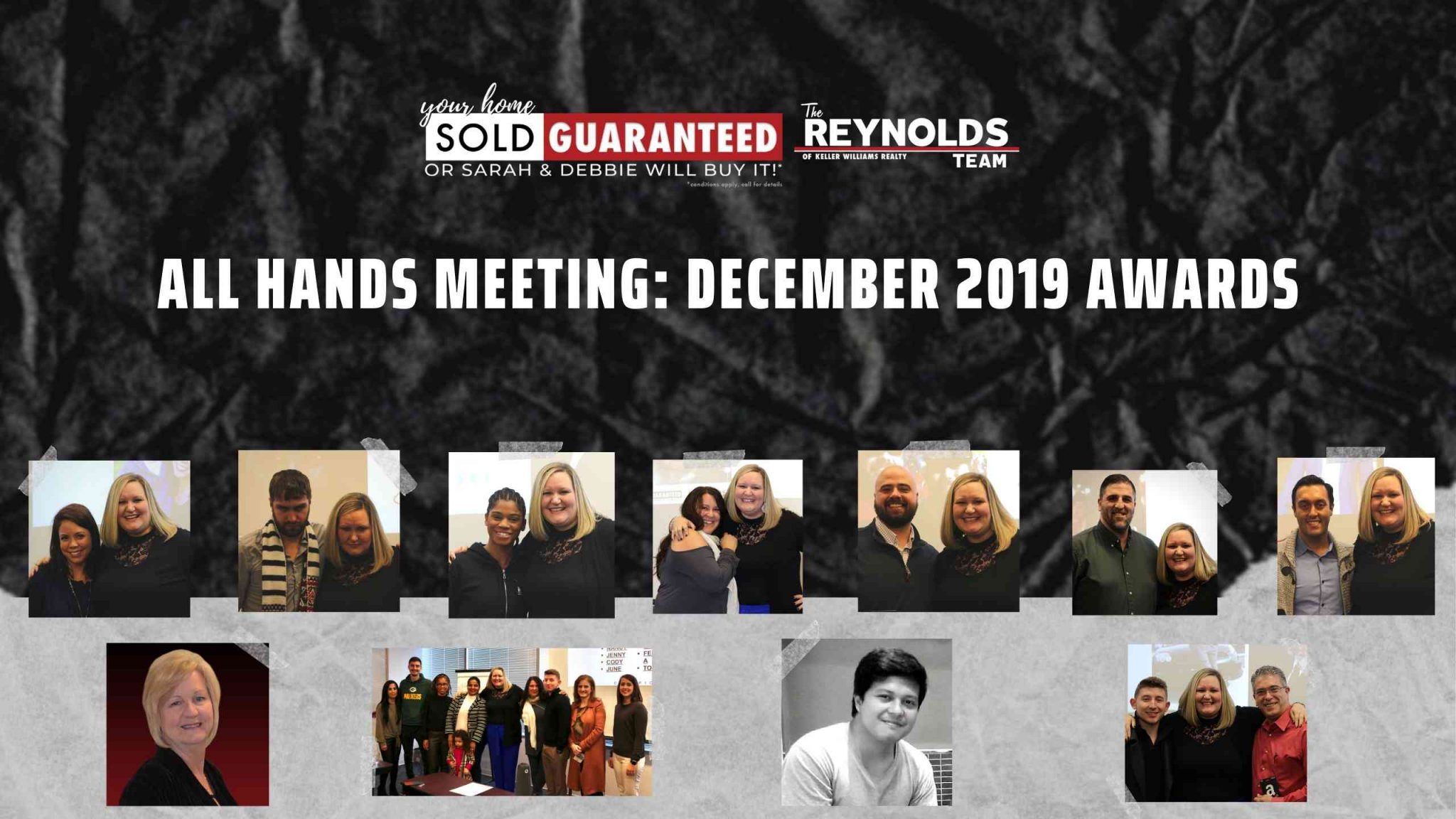 All Hands Meeting: Dec 2019 Awards