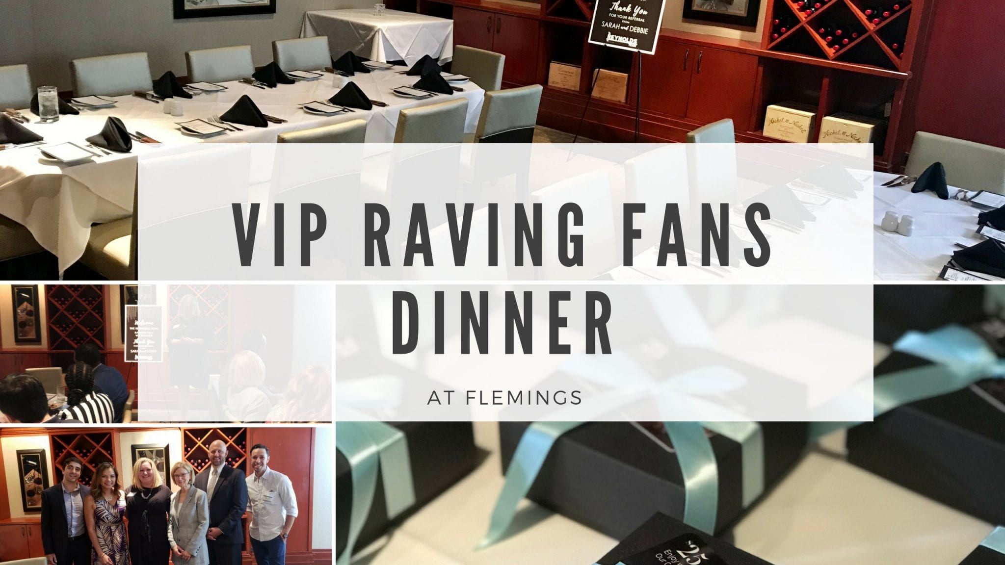 Raving Fan VIP  Dinner at Flemings