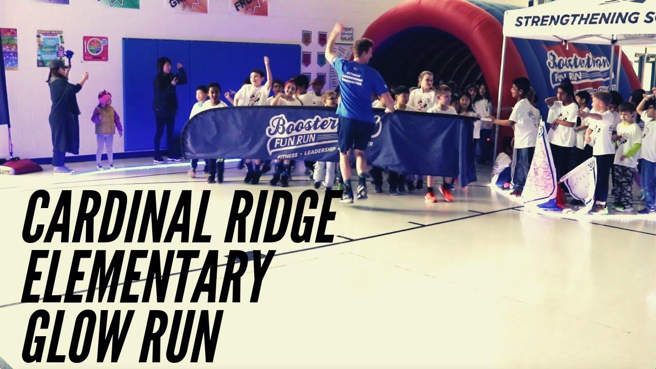 Reminiscing Cardinal Ridge Elementary School’s Glow Run Last Year
