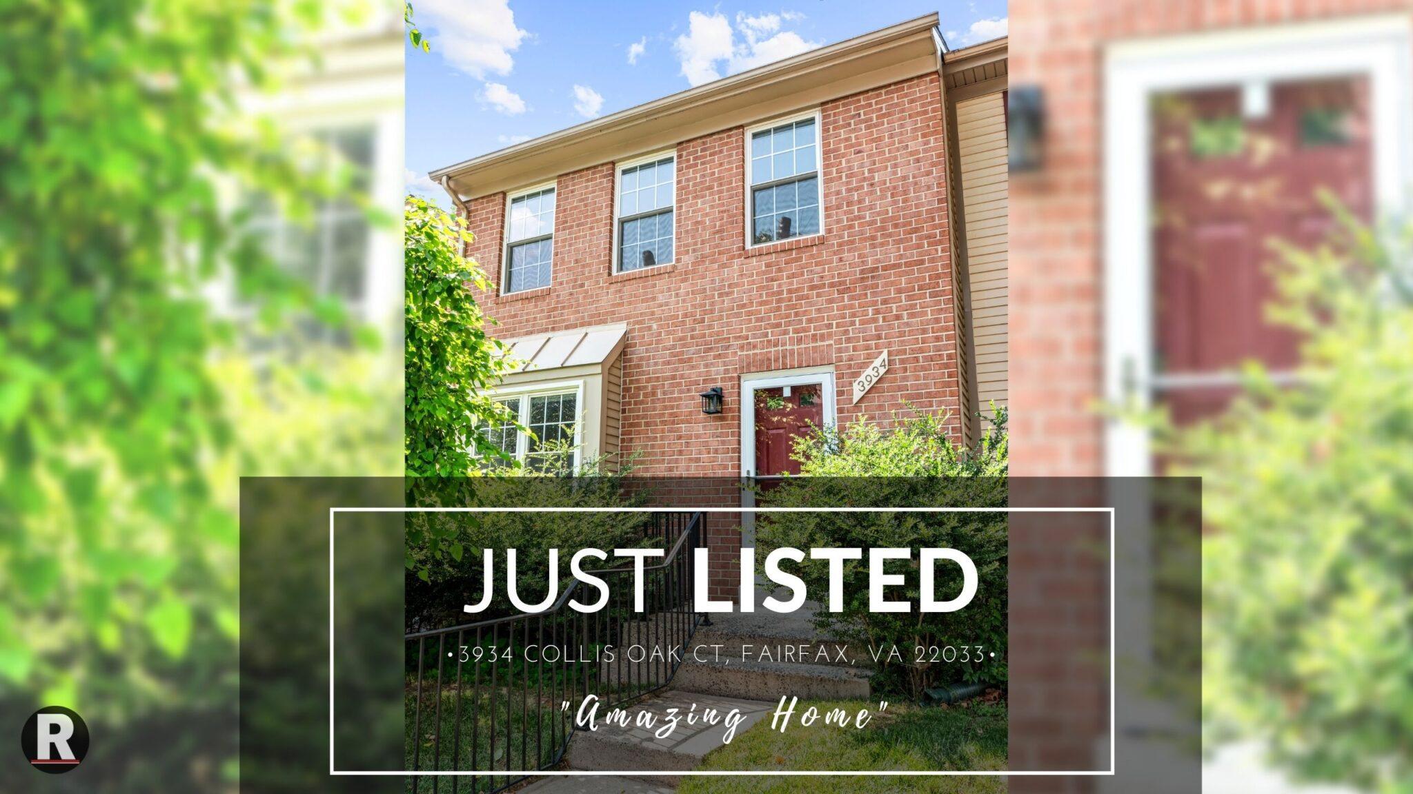 3934 Collis Oak Court, Fairfax, VA 22033