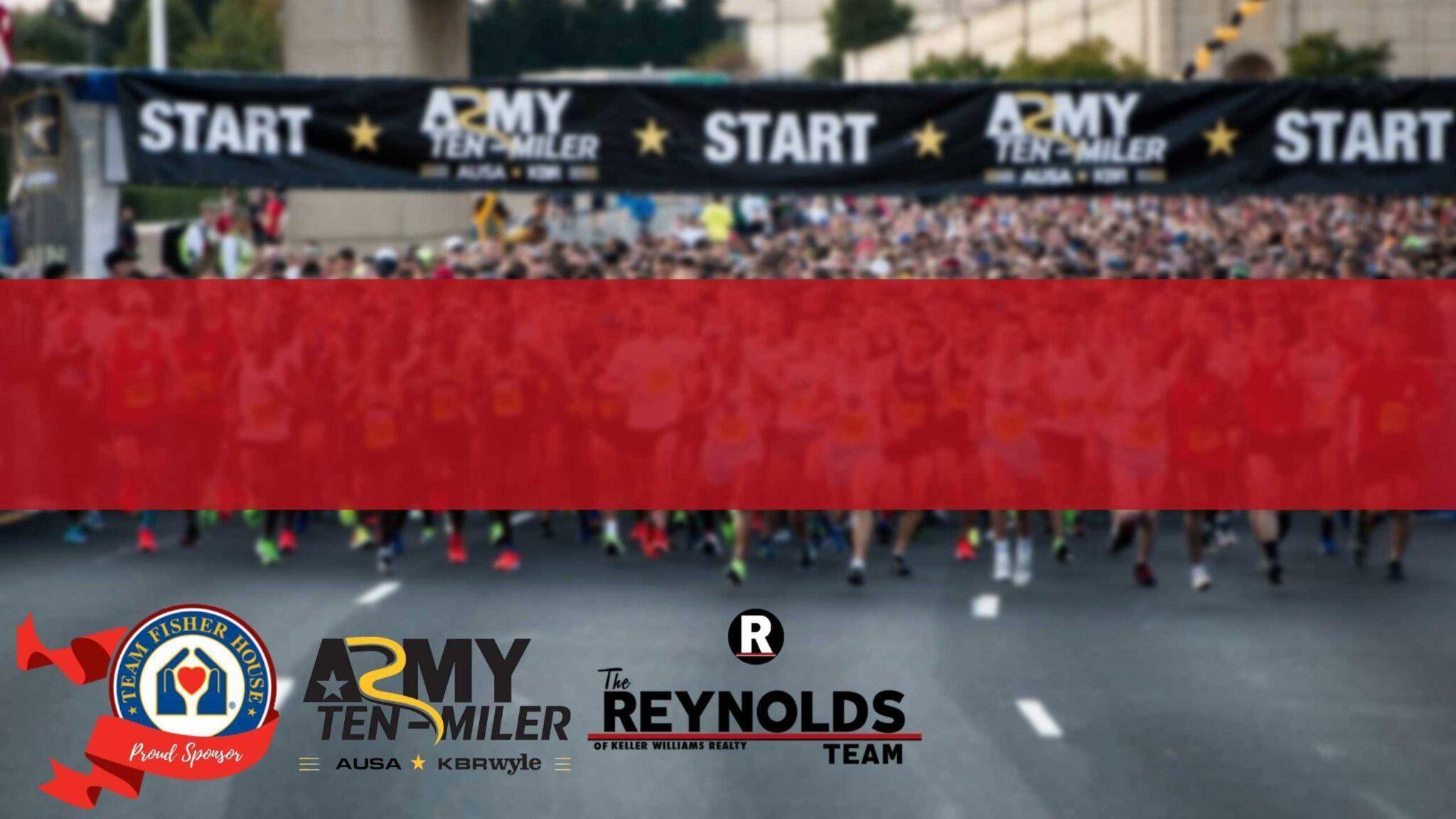 The Reynolds Team Runs for Team Fisher House at Army Ten-Miler