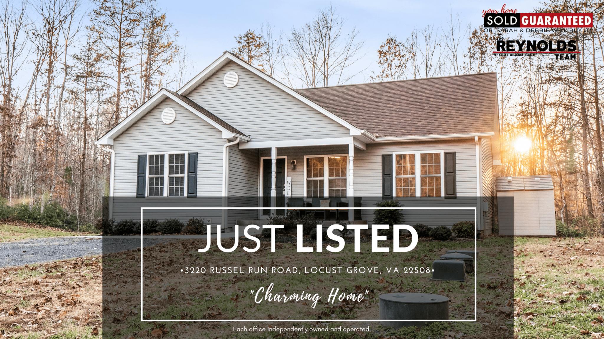 3220 Russel Run Road, Locust Grove, VA 22508