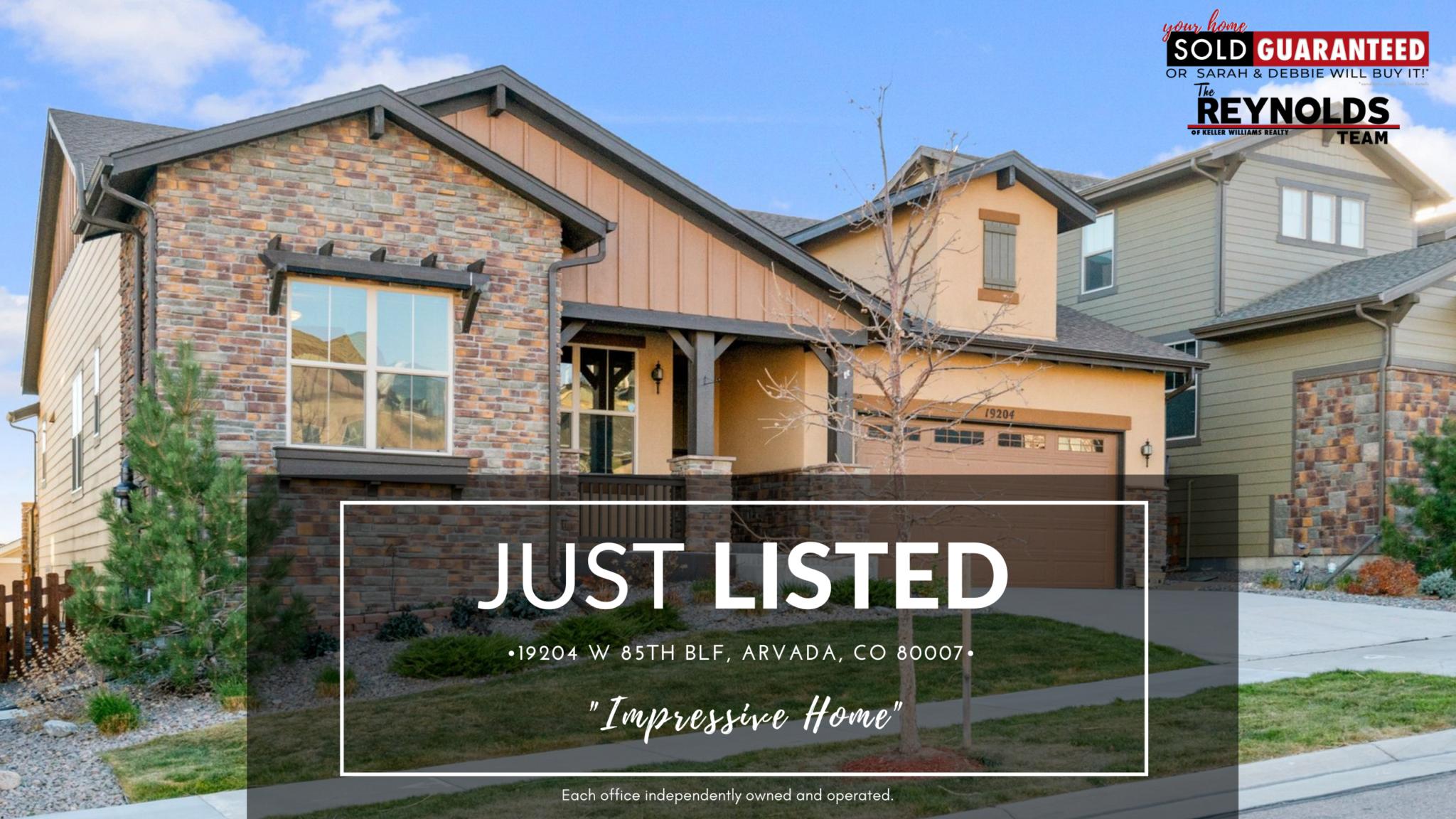 19204 W 85th Bluff, Arvada, CO 80007