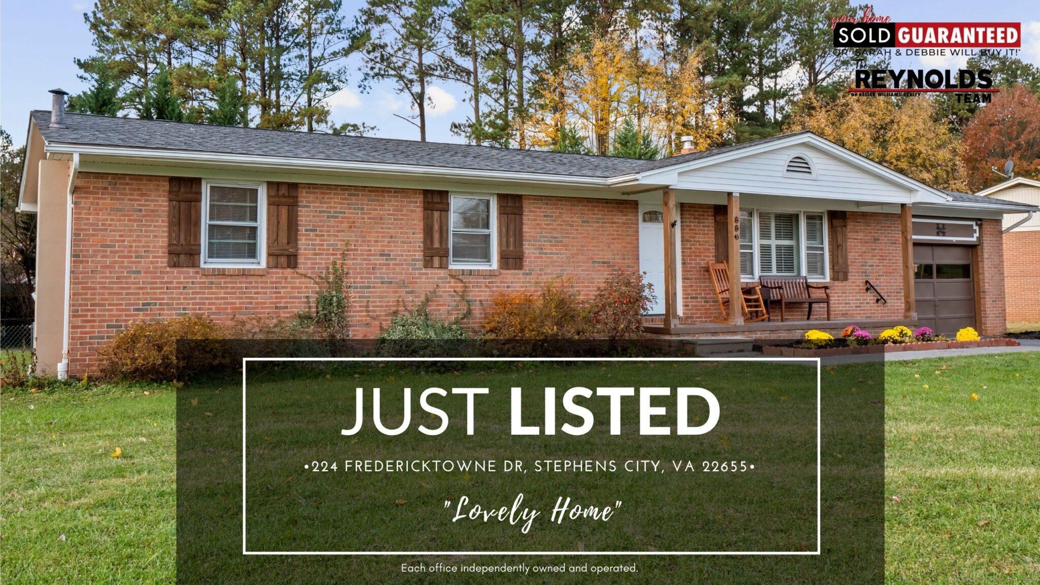 224 Fredericktowne Drive, Stephens City, VA 22655