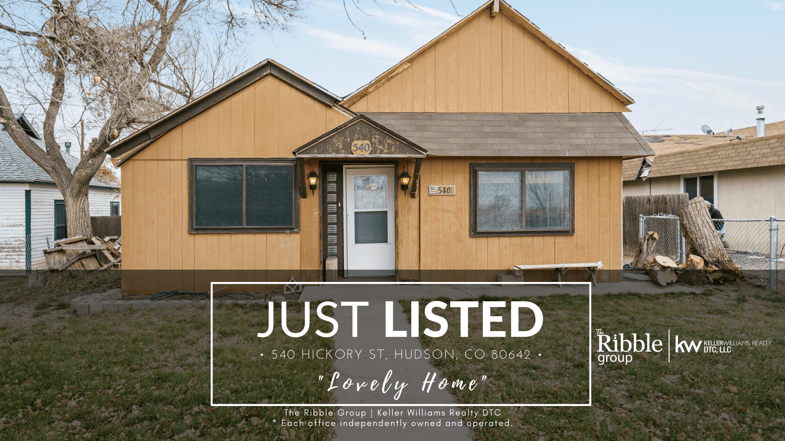 540 Hickory St, Hudson, CO 80642