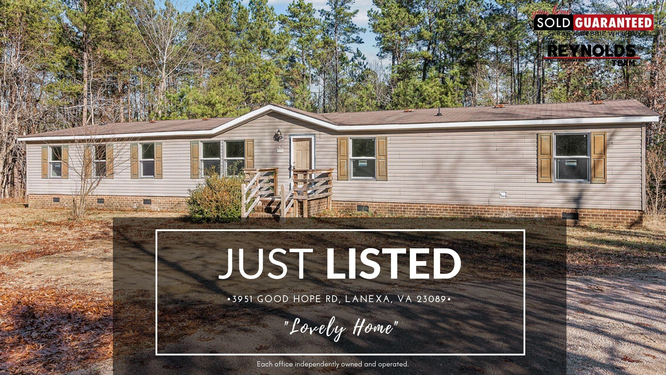 3951 Good Hope Rd, Lanexa, VA 23089