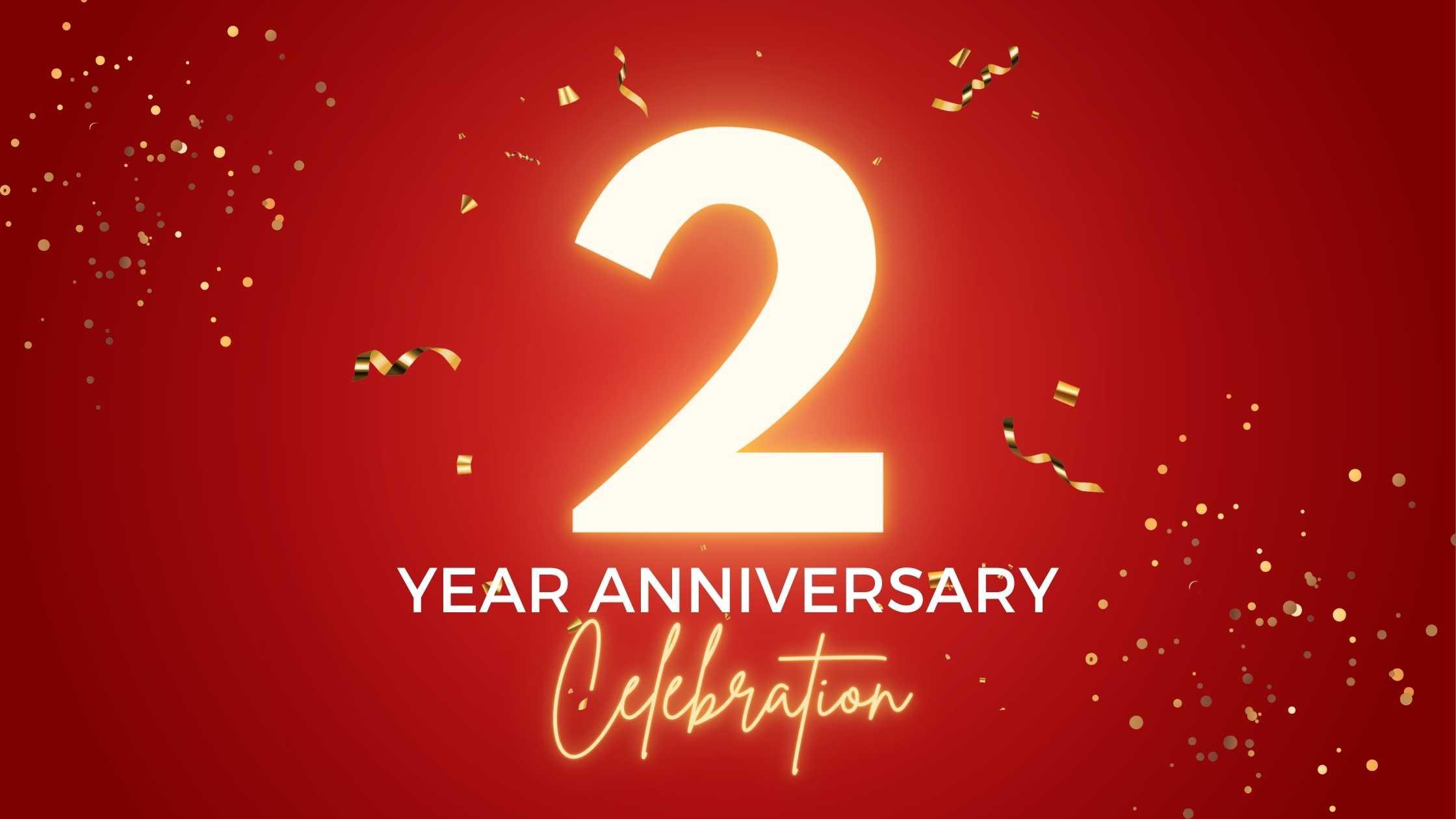 Happy 2nd Anniversary to The Linde & Sarah Group!