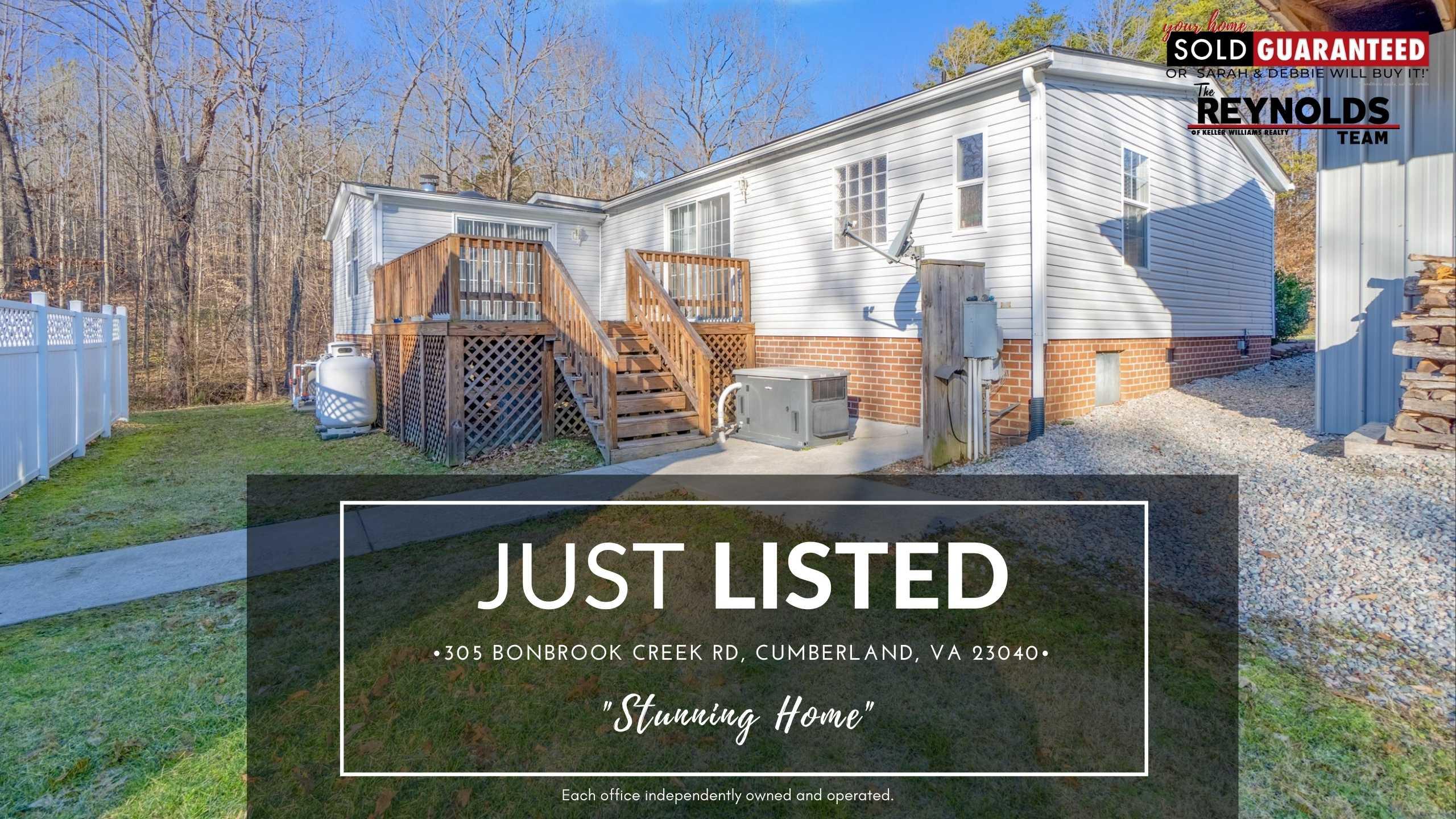 305 Bonbrook Creek Rd, Cumberland, VA 23040