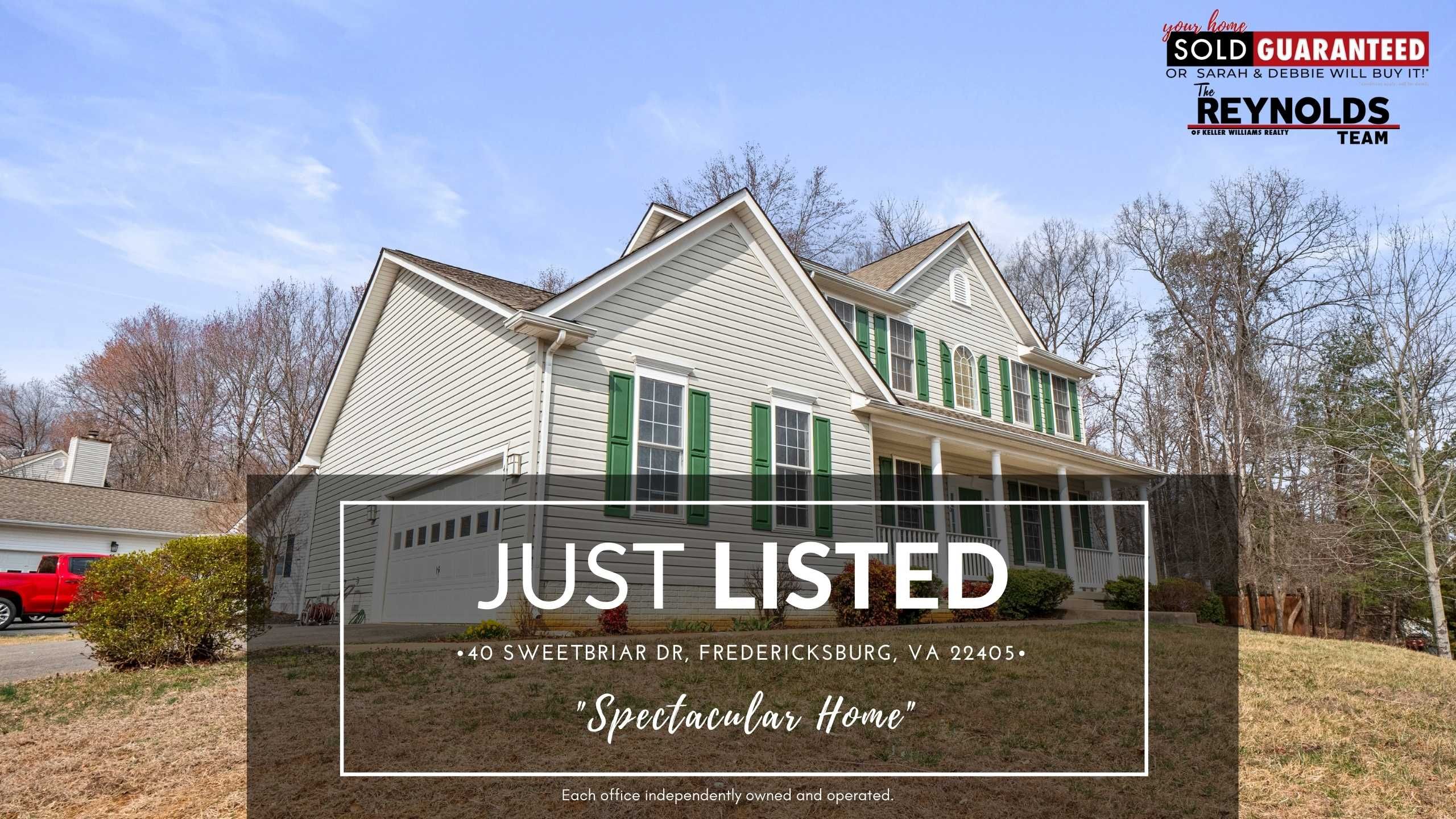 40 Sweetbriar Dr, Fredericksburg, VA 22405